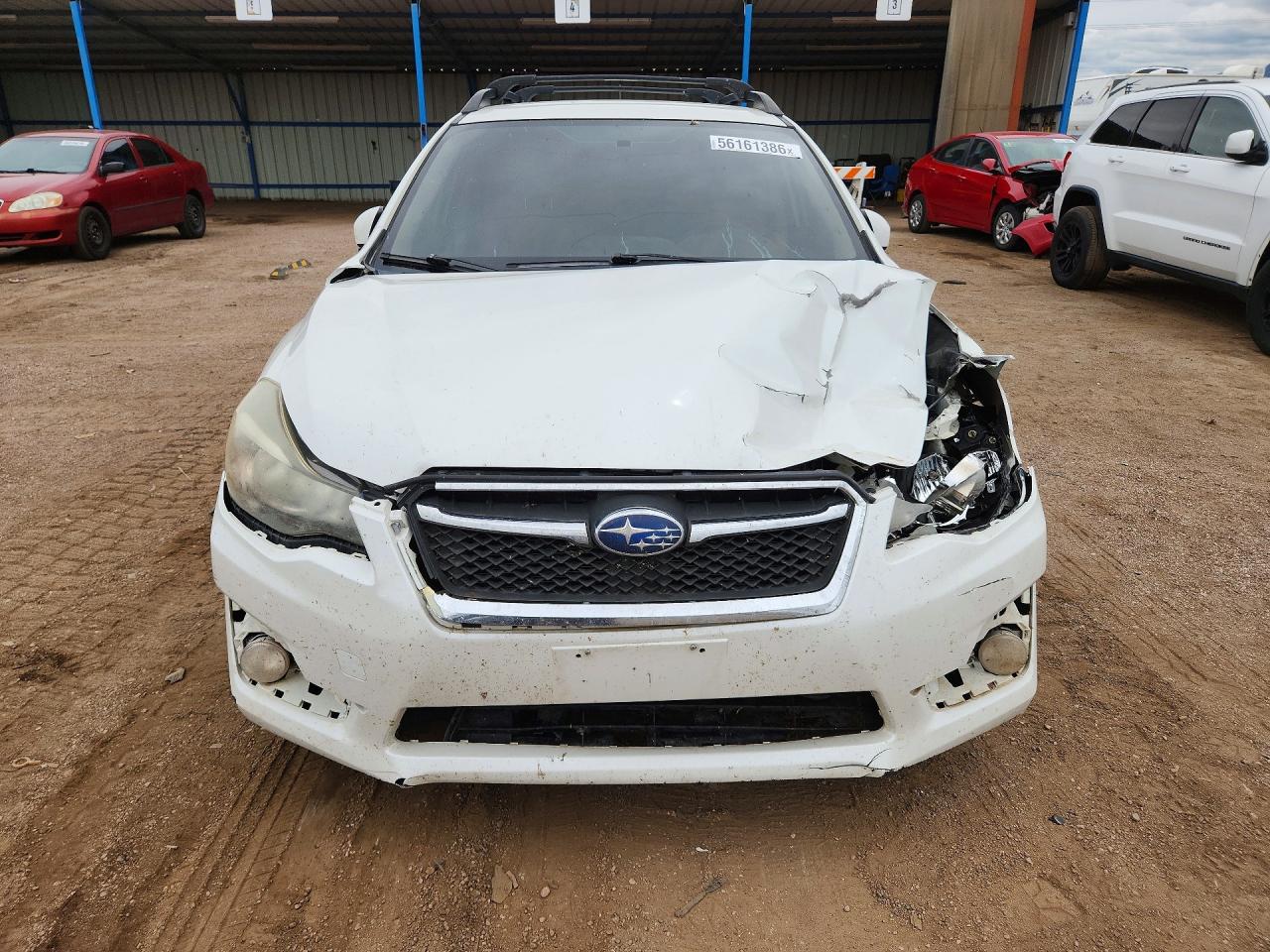 2015 Subaru Impreza Sport White vin: JF1GPAT63FH231281