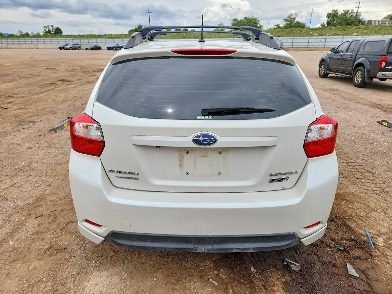 2015 Subaru Impreza Sport White vin: JF1GPAT63FH231281