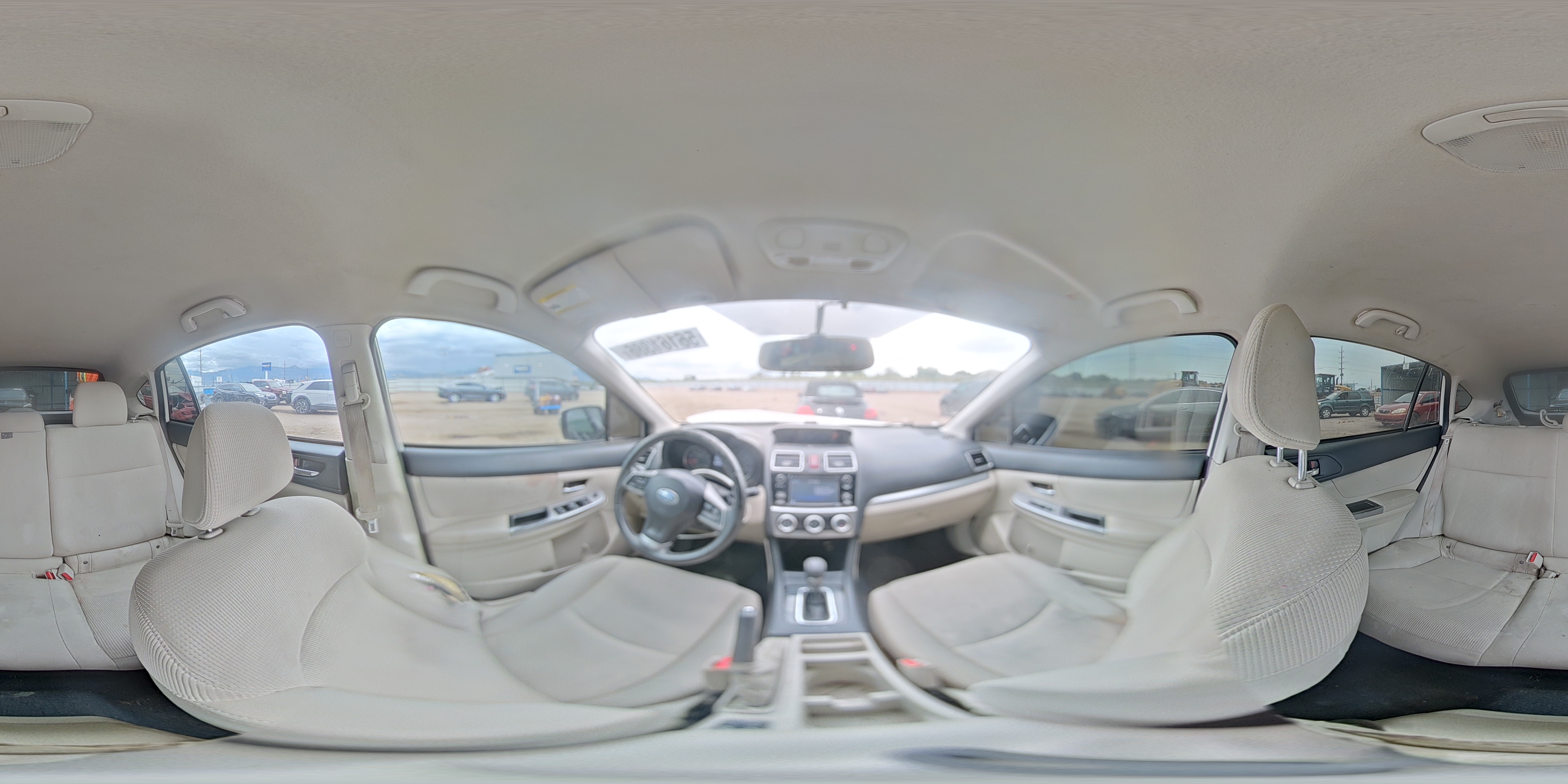 2015 Subaru Impreza Sport White vin: JF1GPAT63FH231281
