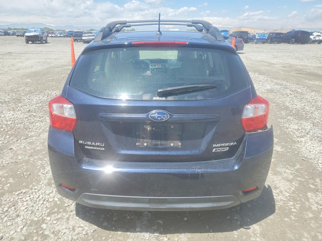 2015 Subaru Impreza Sport Blue vin: JF1GPAT63FH240921