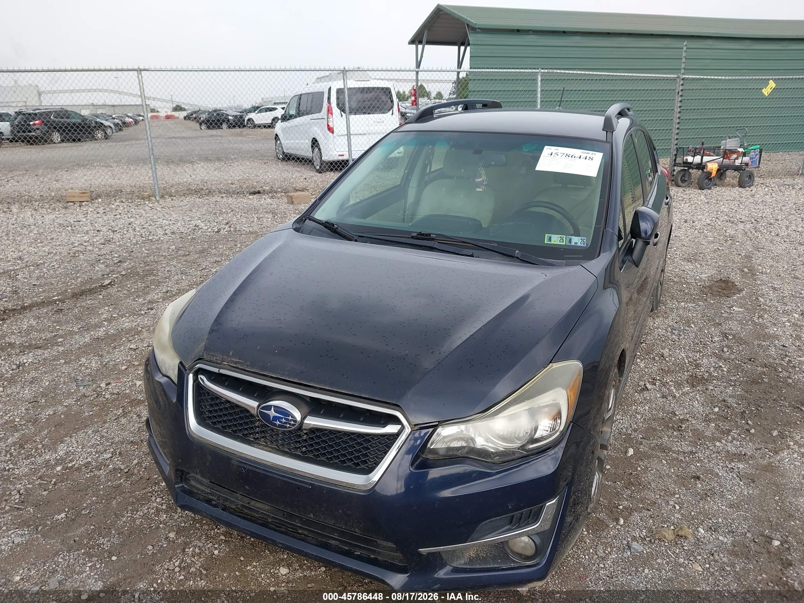 2015 Subaru Impreza 2.0i Sport Premium Blue vin: JF1GPAT63FH246234
