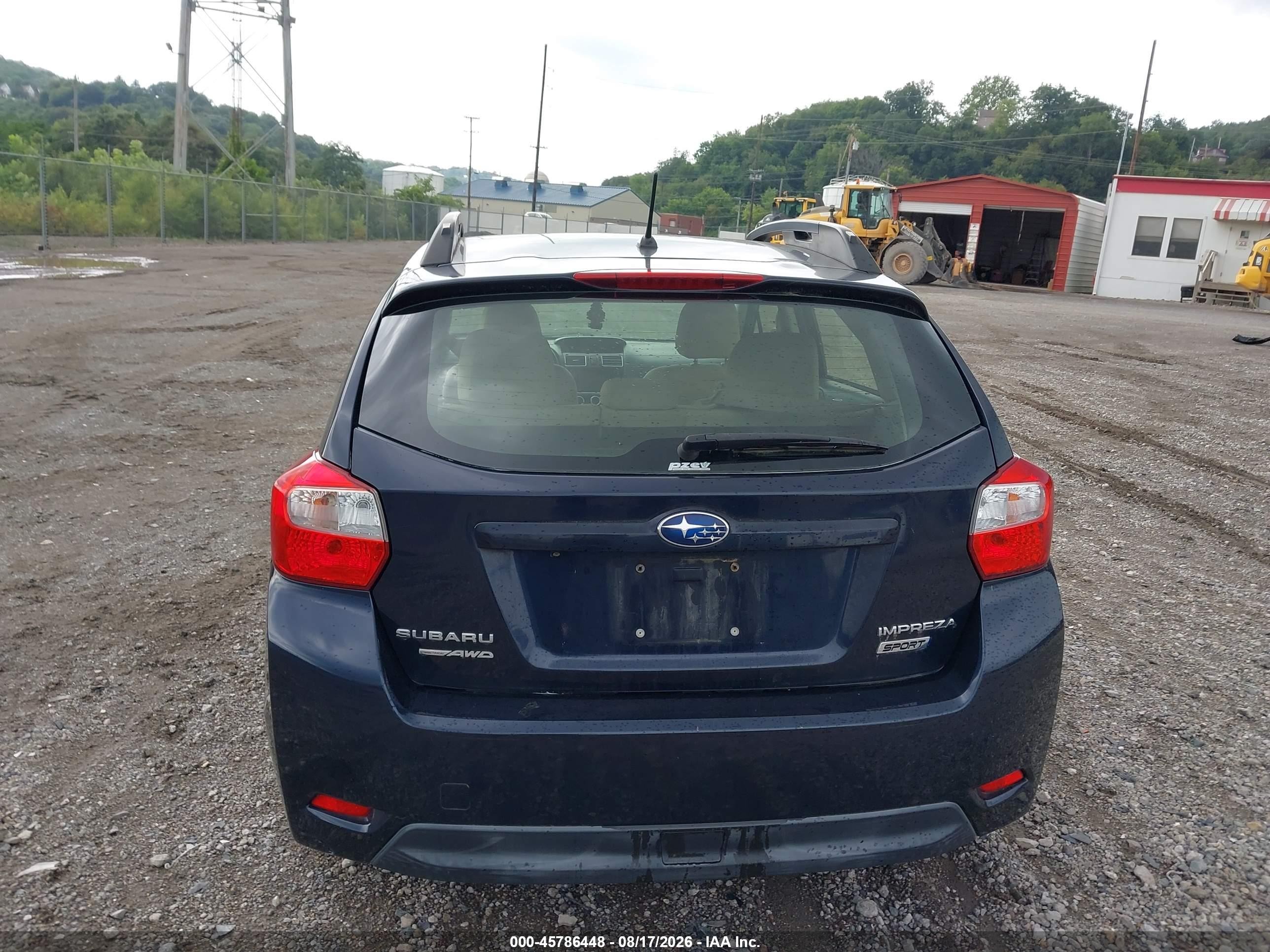 2015 Subaru Impreza 2.0i Sport Premium Blue vin: JF1GPAT63FH246234