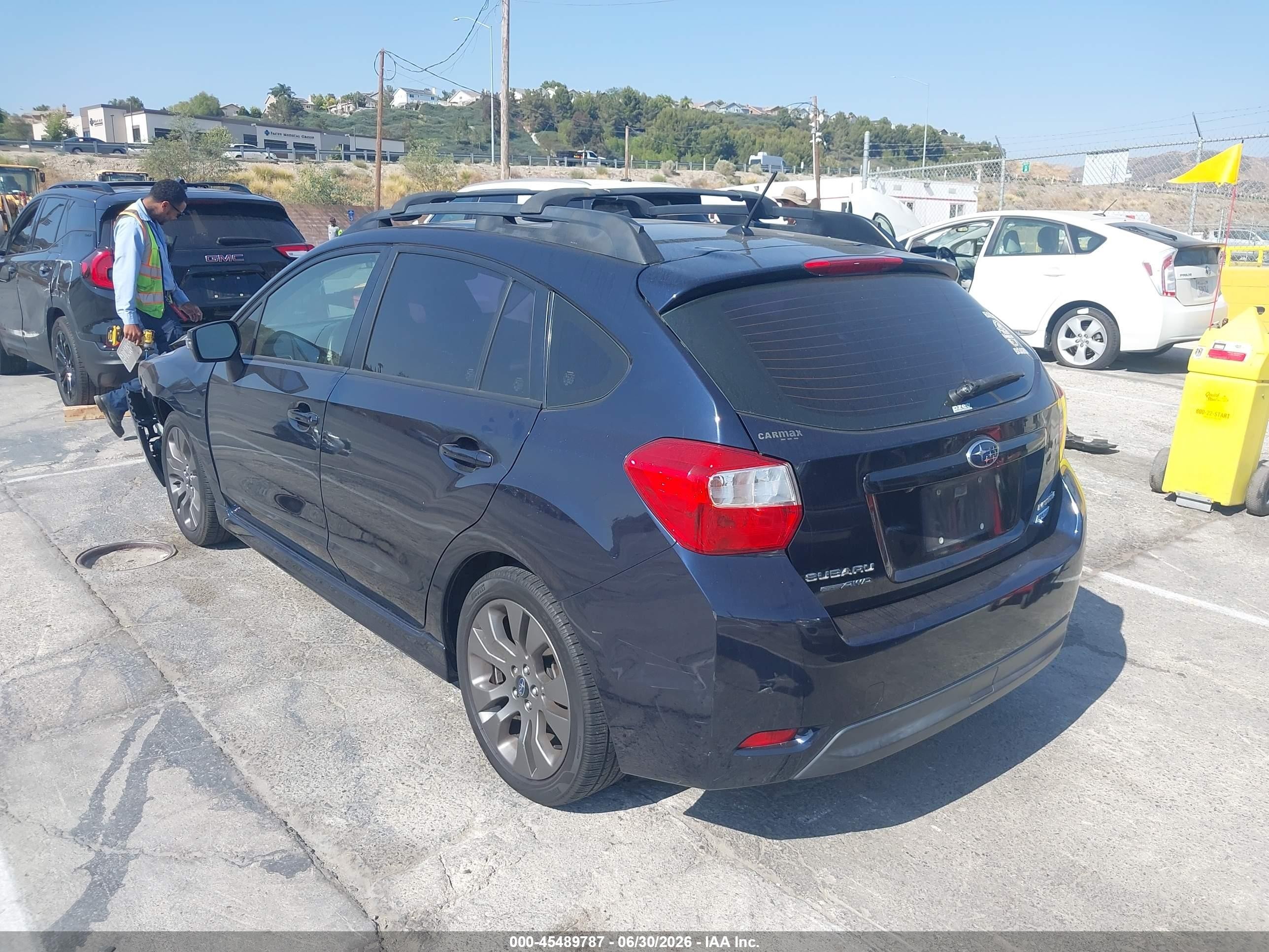 2015 Subaru Impreza 2.0i Sport Premium Black vin: JF1GPAT63FH275832