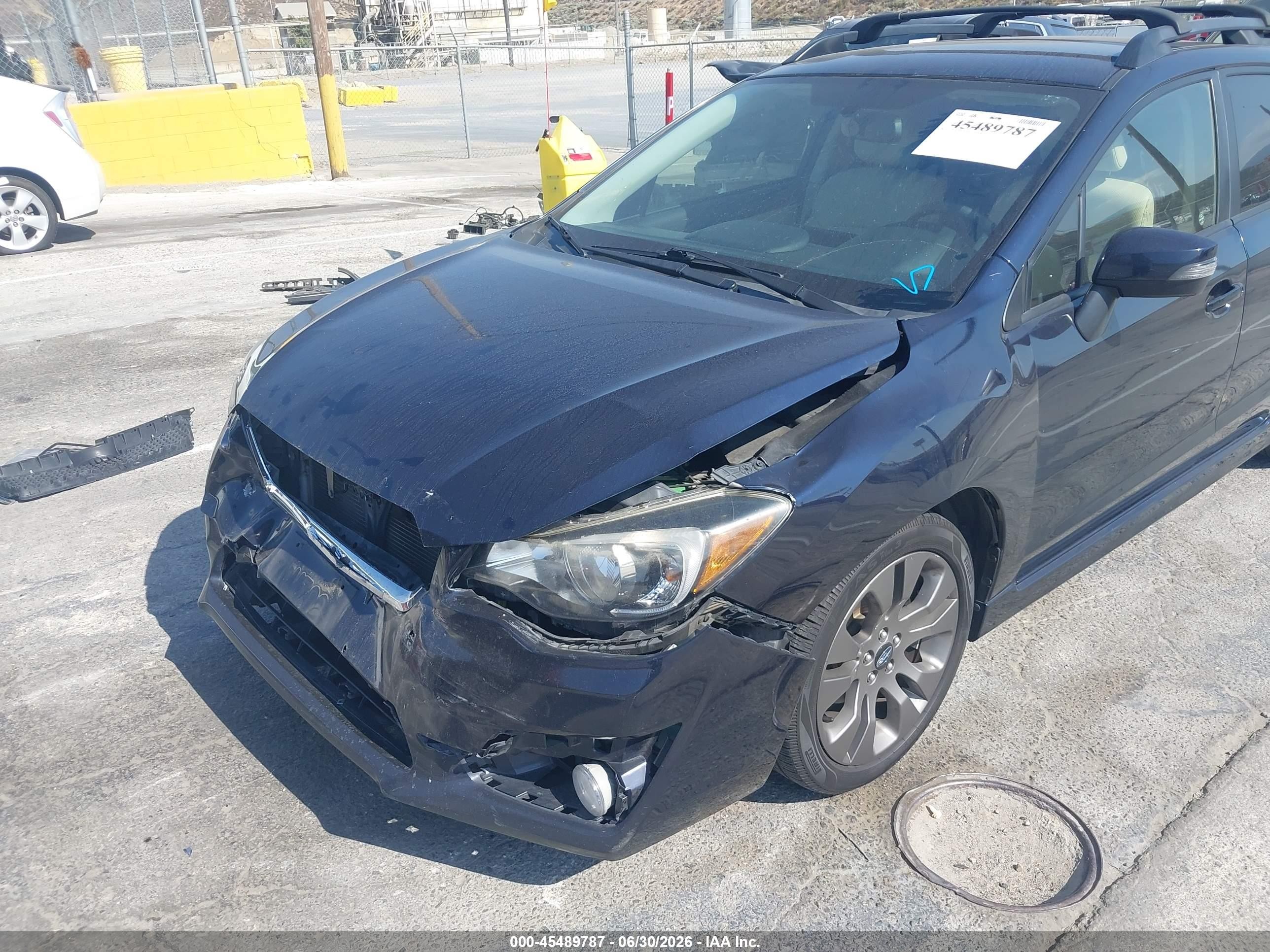 2015 Subaru Impreza 2.0i Sport Premium Black vin: JF1GPAT63FH275832