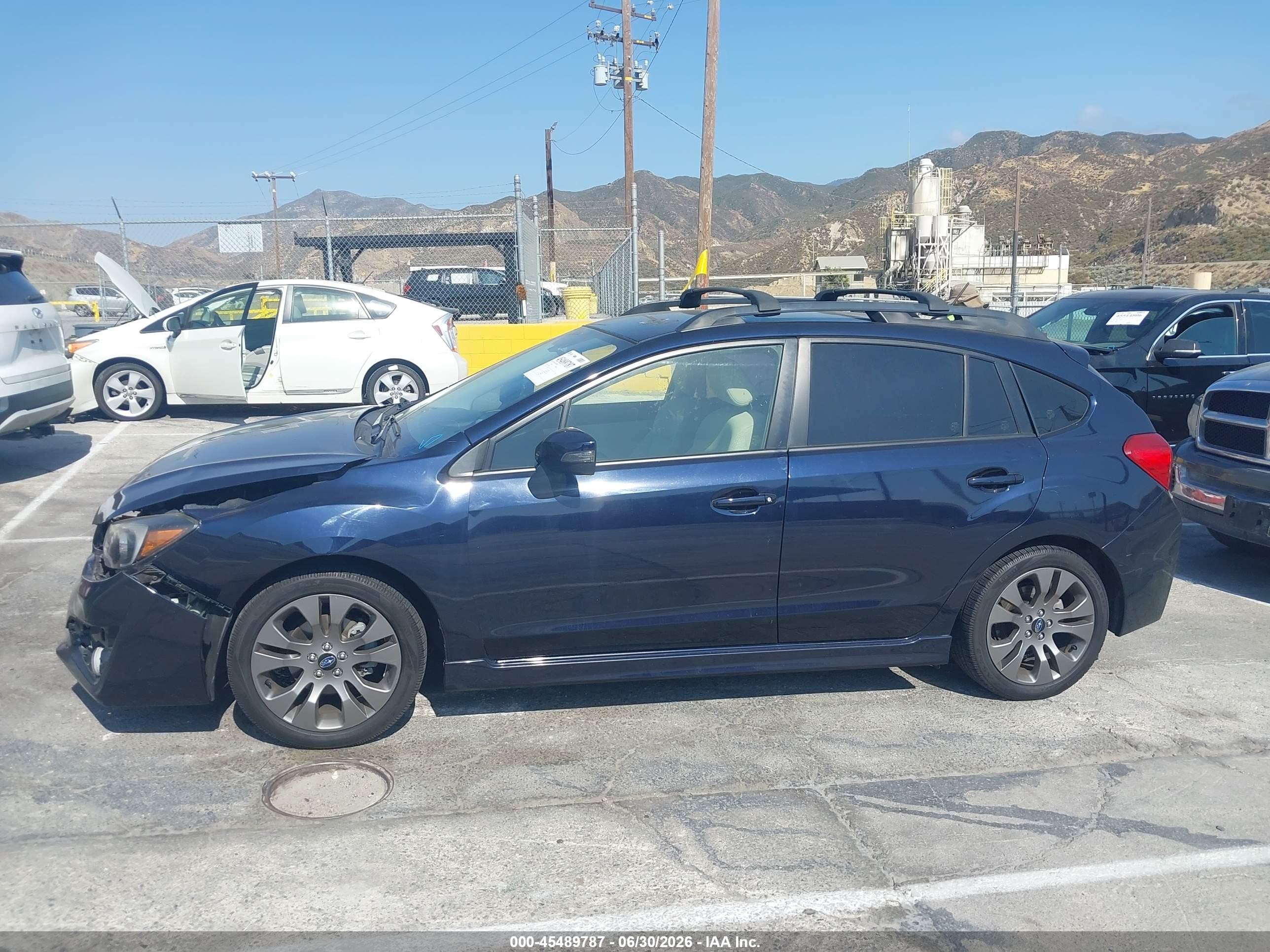 2015 Subaru Impreza 2.0i Sport Premium Black vin: JF1GPAT63FH275832