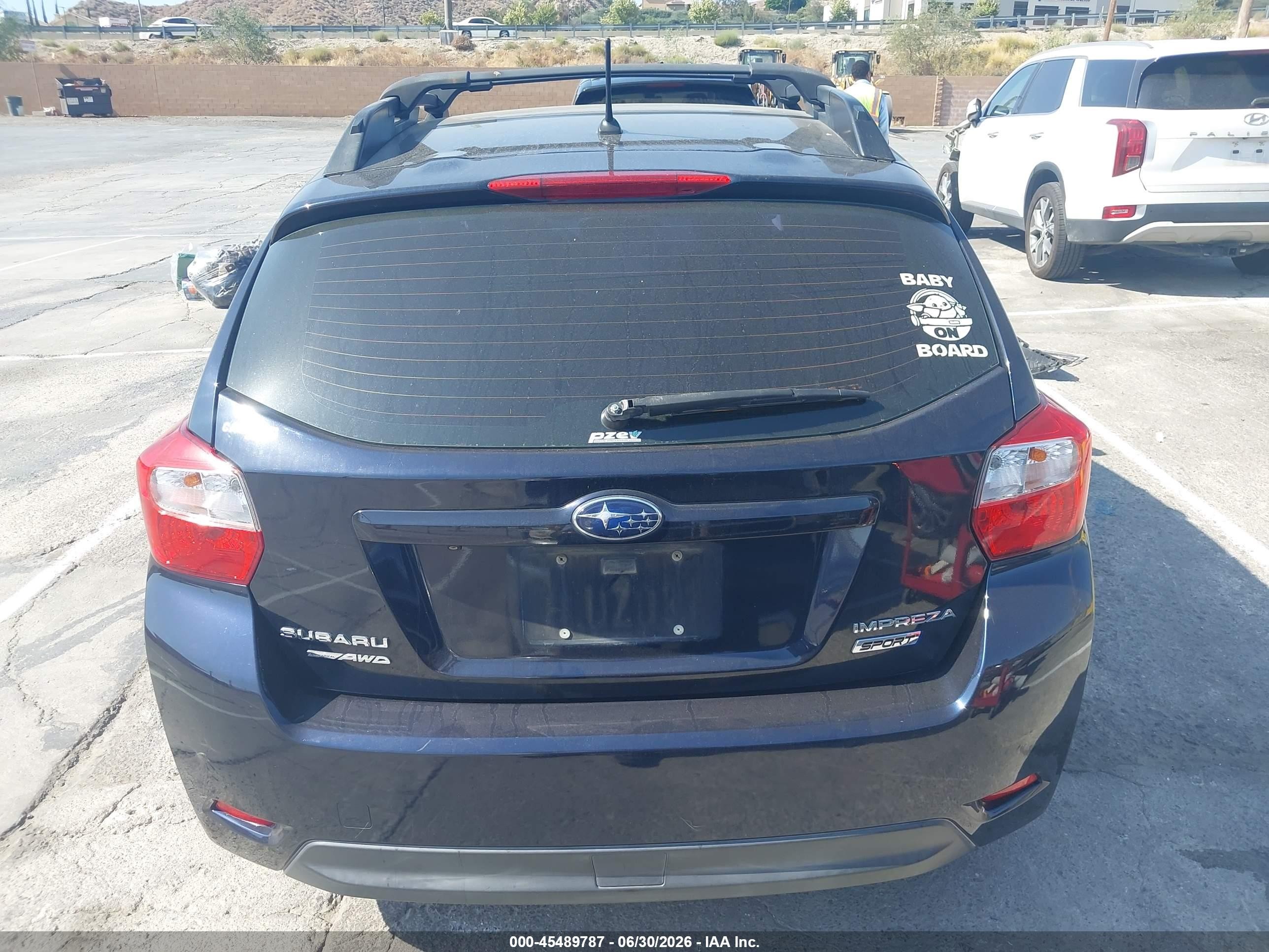 2015 Subaru Impreza 2.0i Sport Premium Black vin: JF1GPAT63FH275832