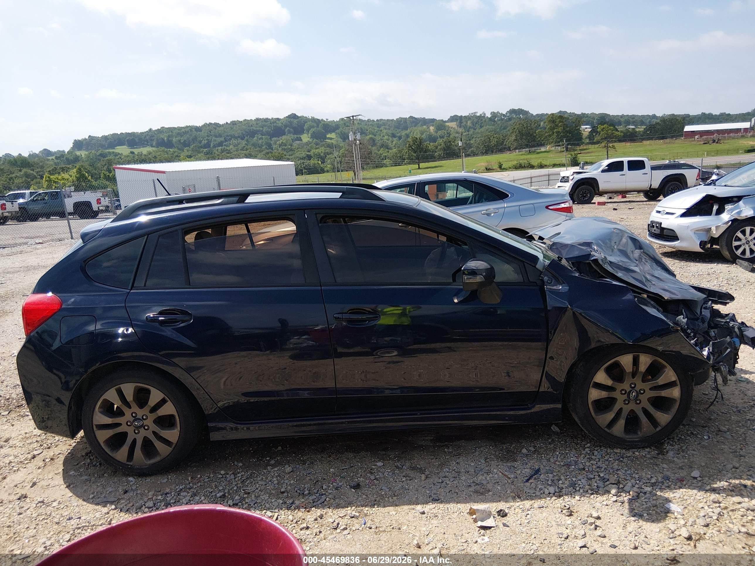 2015 Subaru Impreza 2.0i Sport Premium Navy vin: JF1GPAT63FH299046