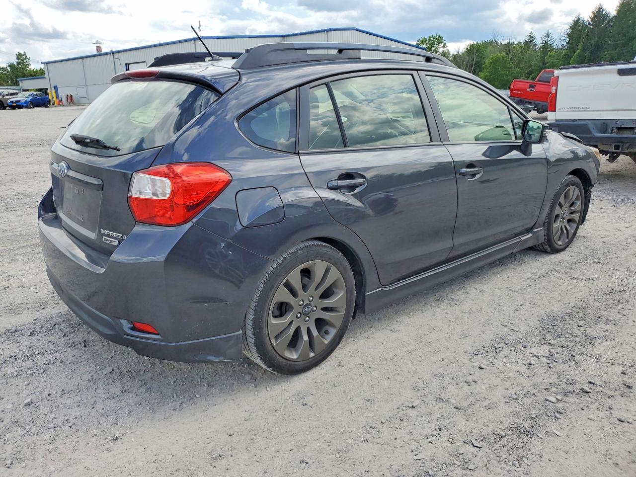 2015 Subaru Impreza Sport Серый vin: JF1GPAT64F8320826