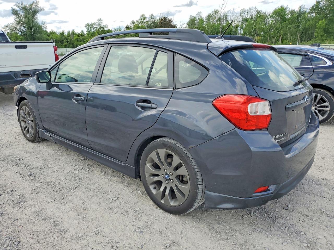 2015 Subaru Impreza Sport Серый vin: JF1GPAT64F8320826
