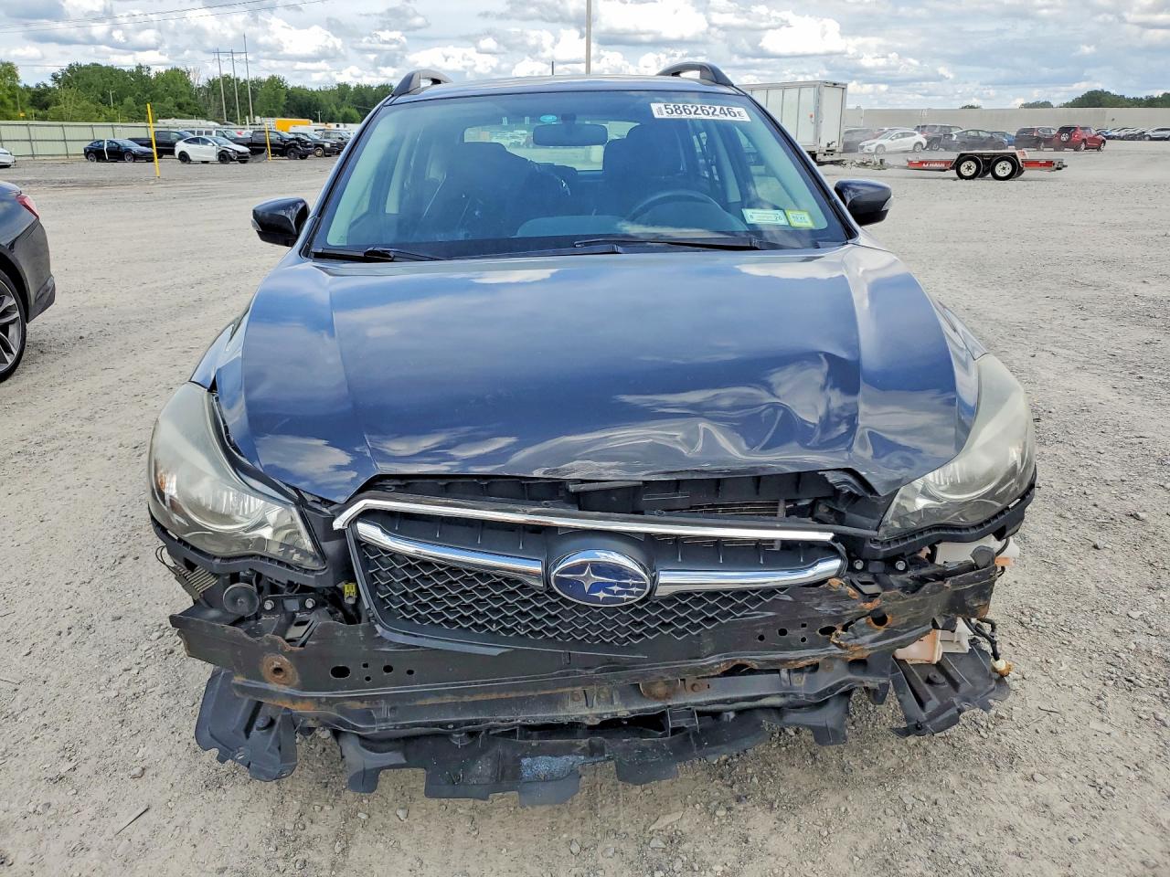2015 Subaru Impreza Sport Серый vin: JF1GPAT64F8320826