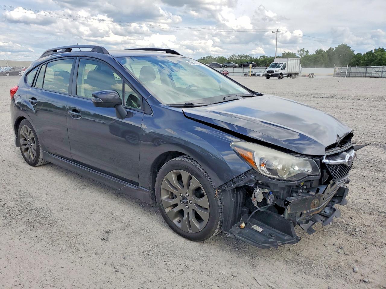 2015 Subaru Impreza Sport Серый vin: JF1GPAT64F8320826