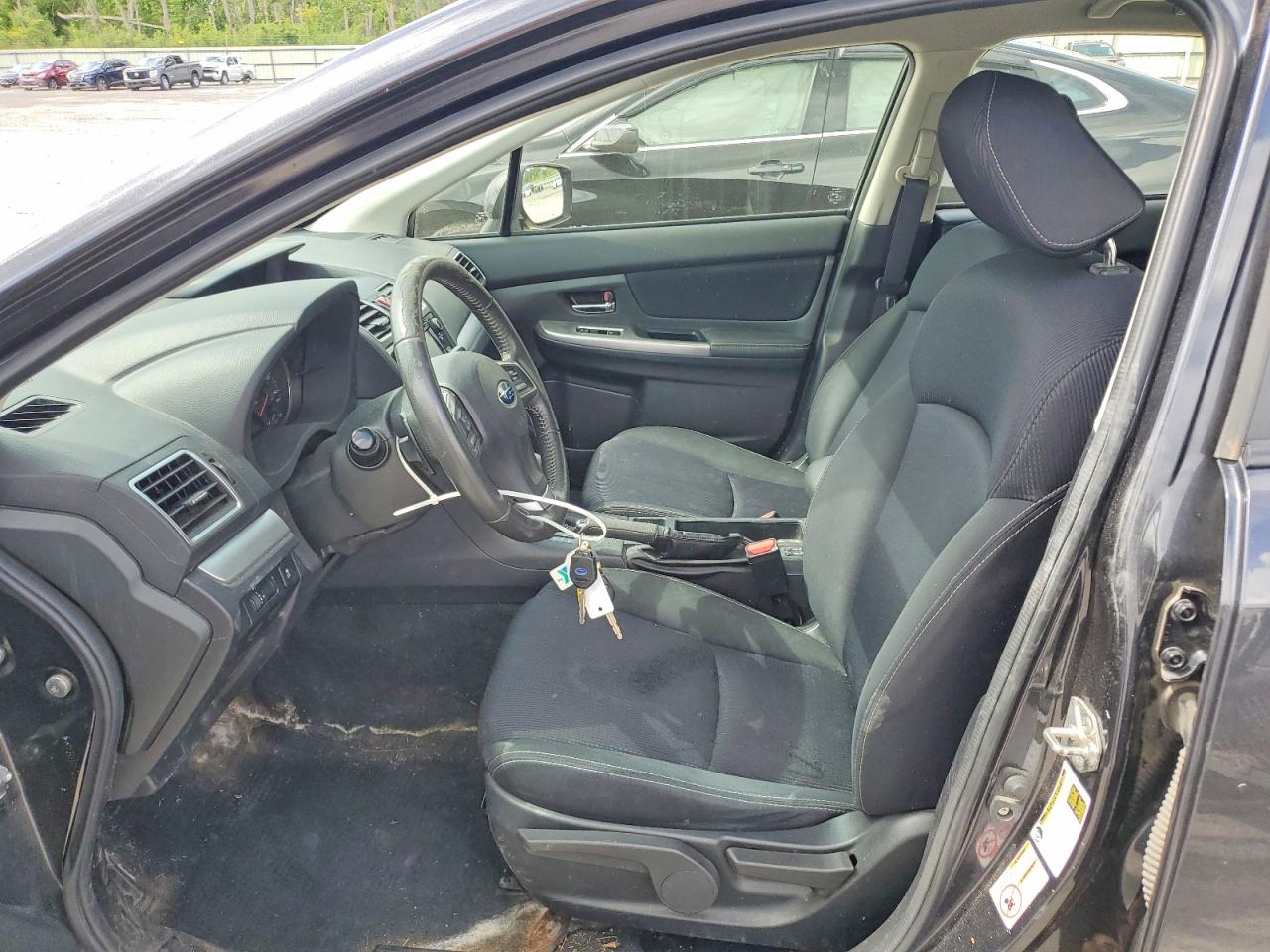 2015 Subaru Impreza Sport Серый vin: JF1GPAT64F8320826