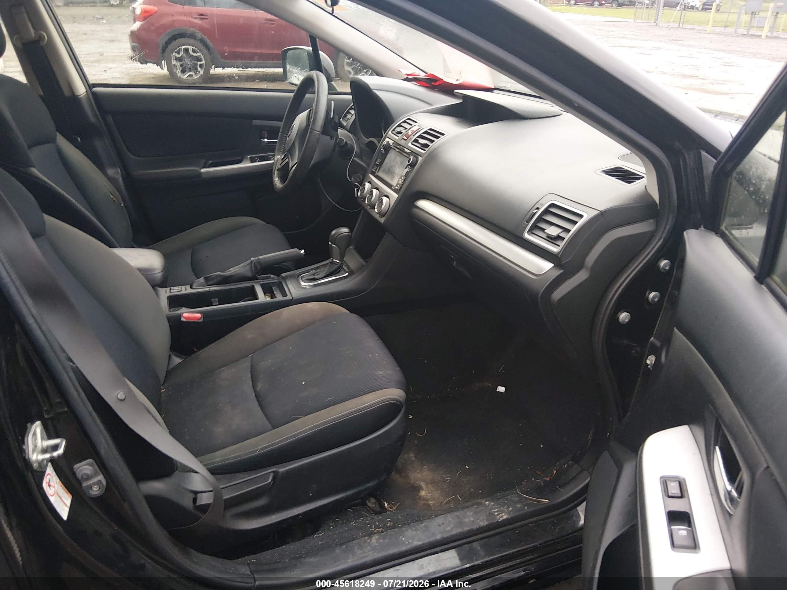 2015 Subaru Impreza 2.0i Sport Premium Black vin: JF1GPAT64F8323726