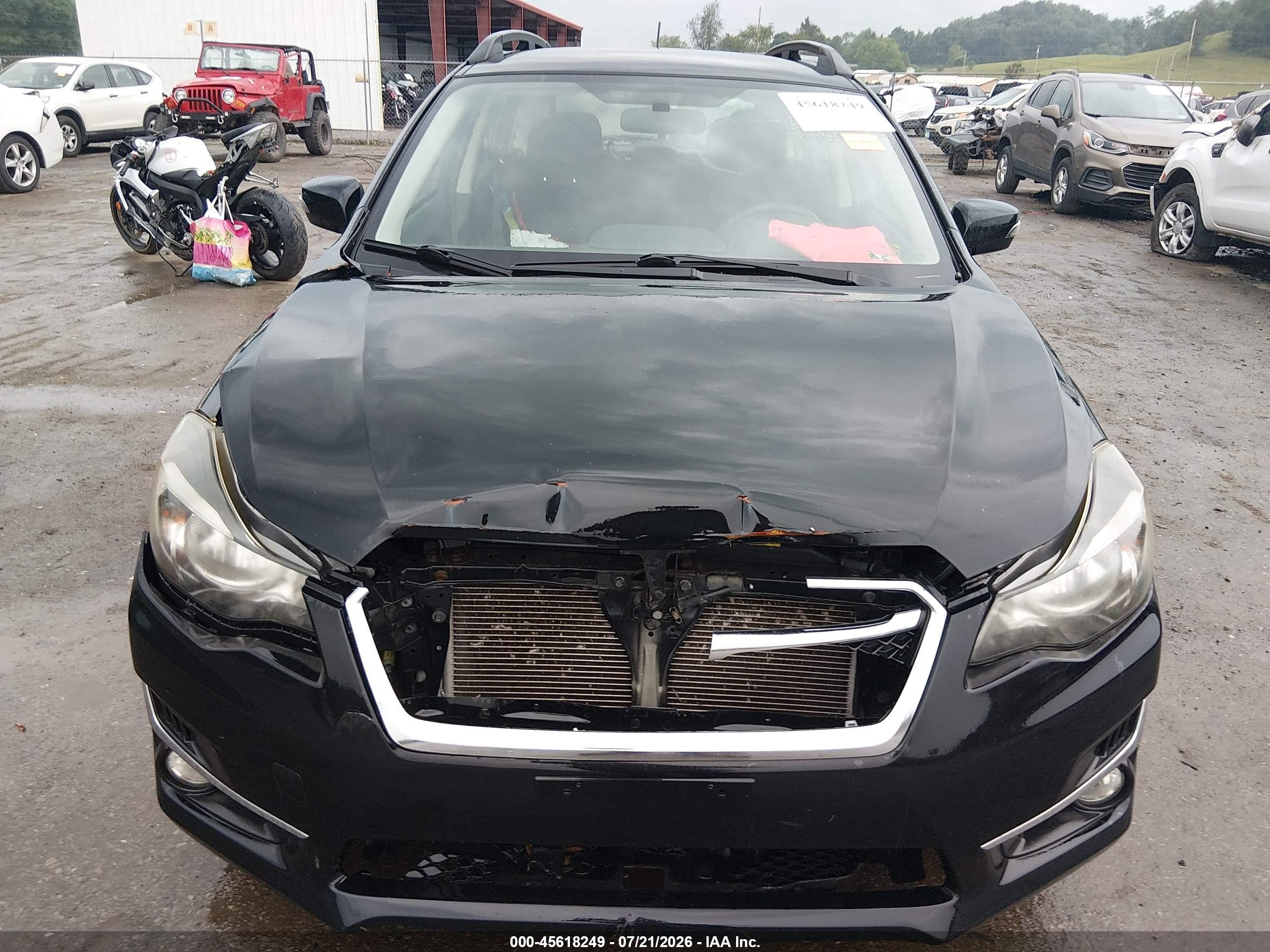 2015 Subaru Impreza 2.0i Sport Premium Black vin: JF1GPAT64F8323726