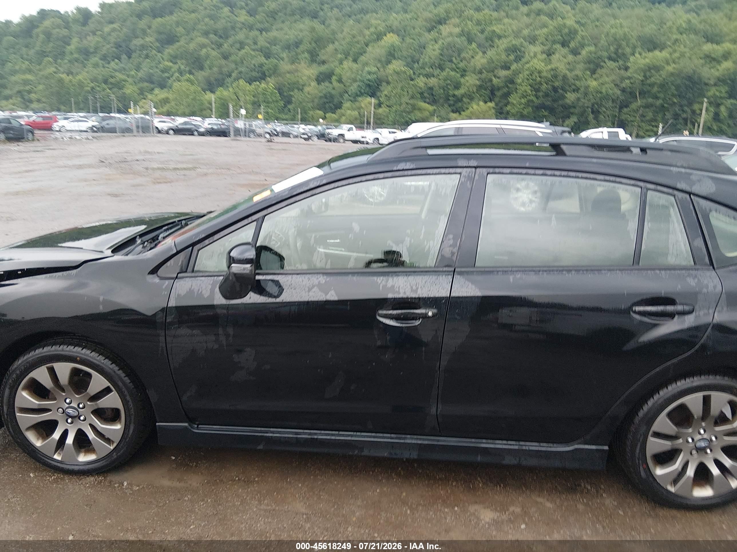 2015 Subaru Impreza 2.0i Sport Premium Black vin: JF1GPAT64F8323726