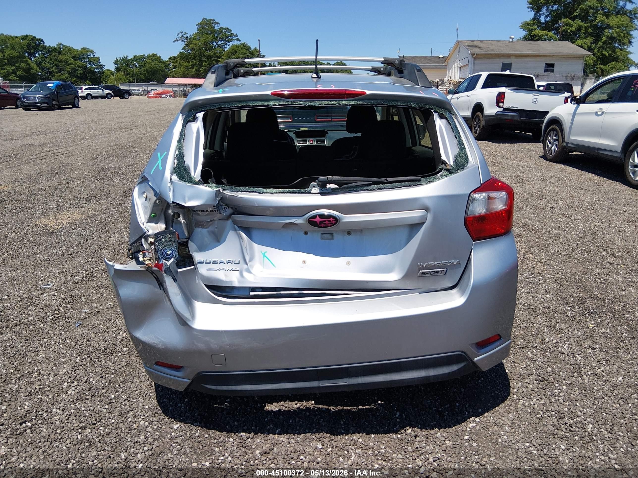 2015 Subaru Impreza 2.0i Sport Premium Silver vin: JF1GPAT65F8219312