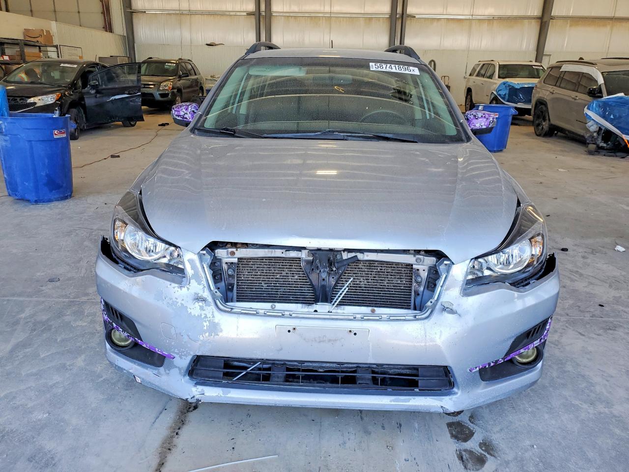 2015 Subaru Impreza Sport Silver vin: JF1GPAT65F8271541