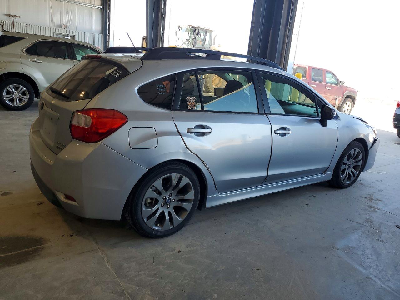2015 Subaru Impreza Sport Silver vin: JF1GPAT65F8271541