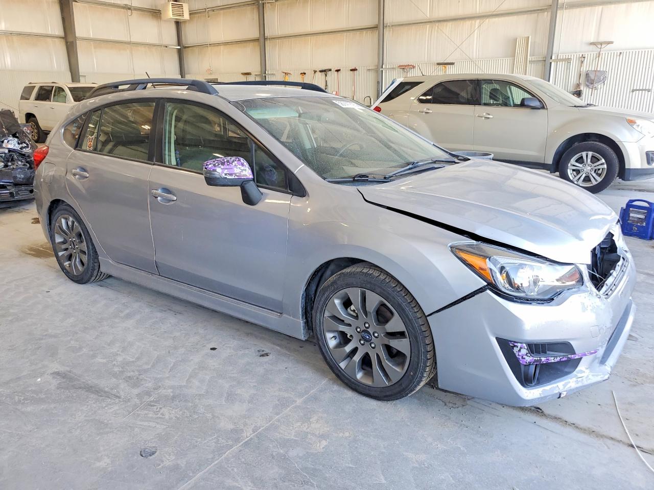 2015 Subaru Impreza Sport Silver vin: JF1GPAT65F8271541