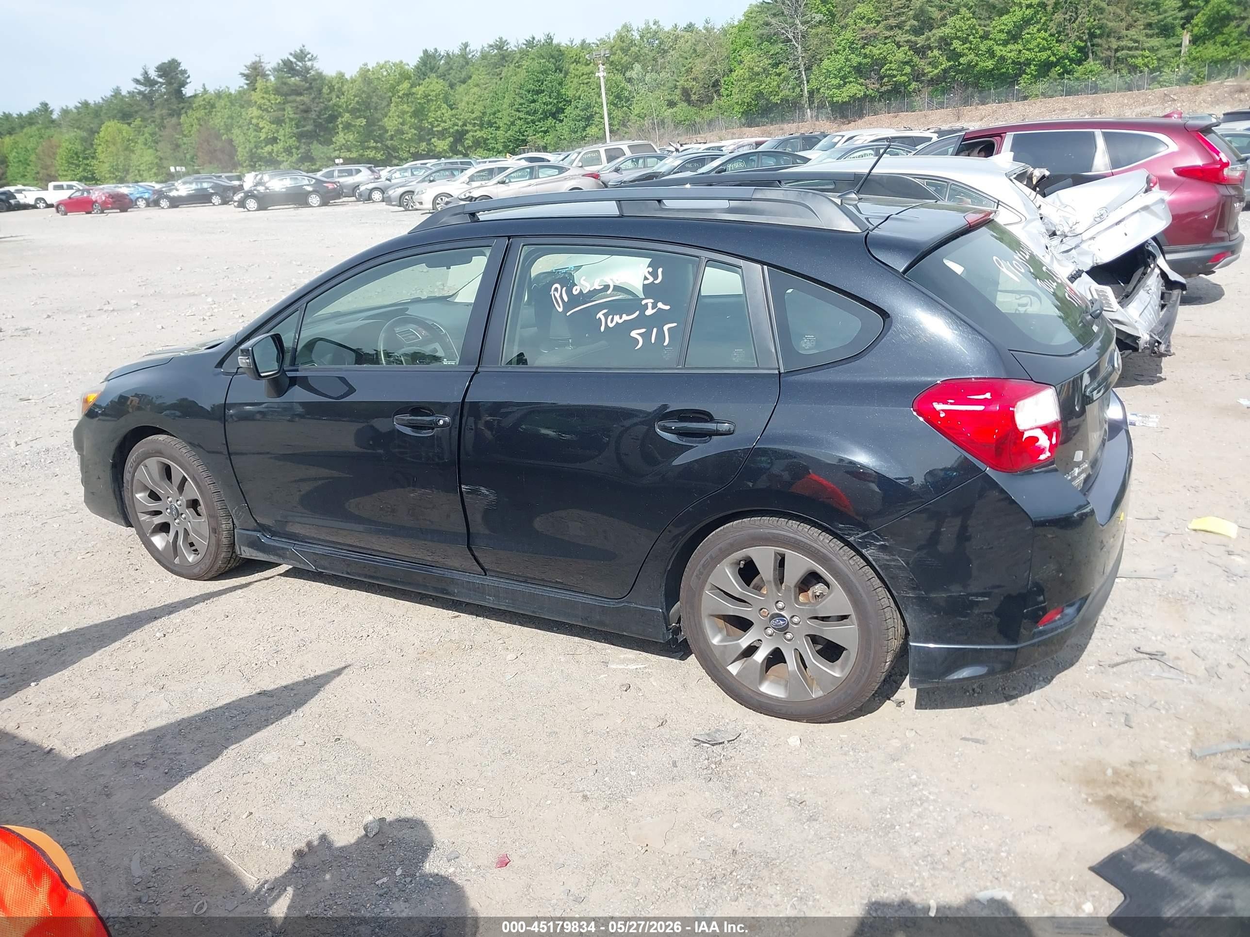 2015 Subaru Impreza 2.0i Sport Premium Черный vin: JF1GPAT65F8326506