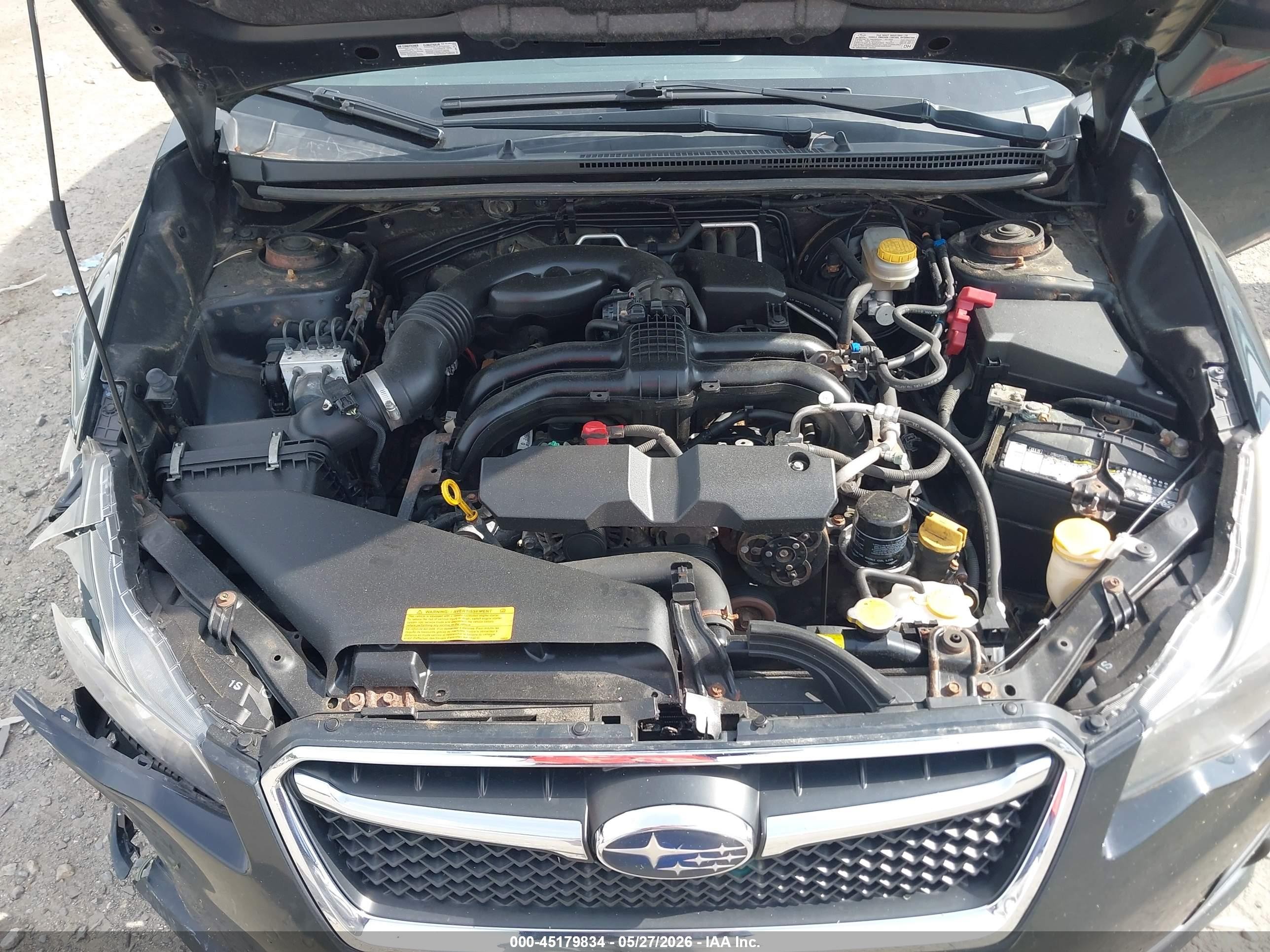 2015 Subaru Impreza 2.0i Sport Premium Черный vin: JF1GPAT65F8326506