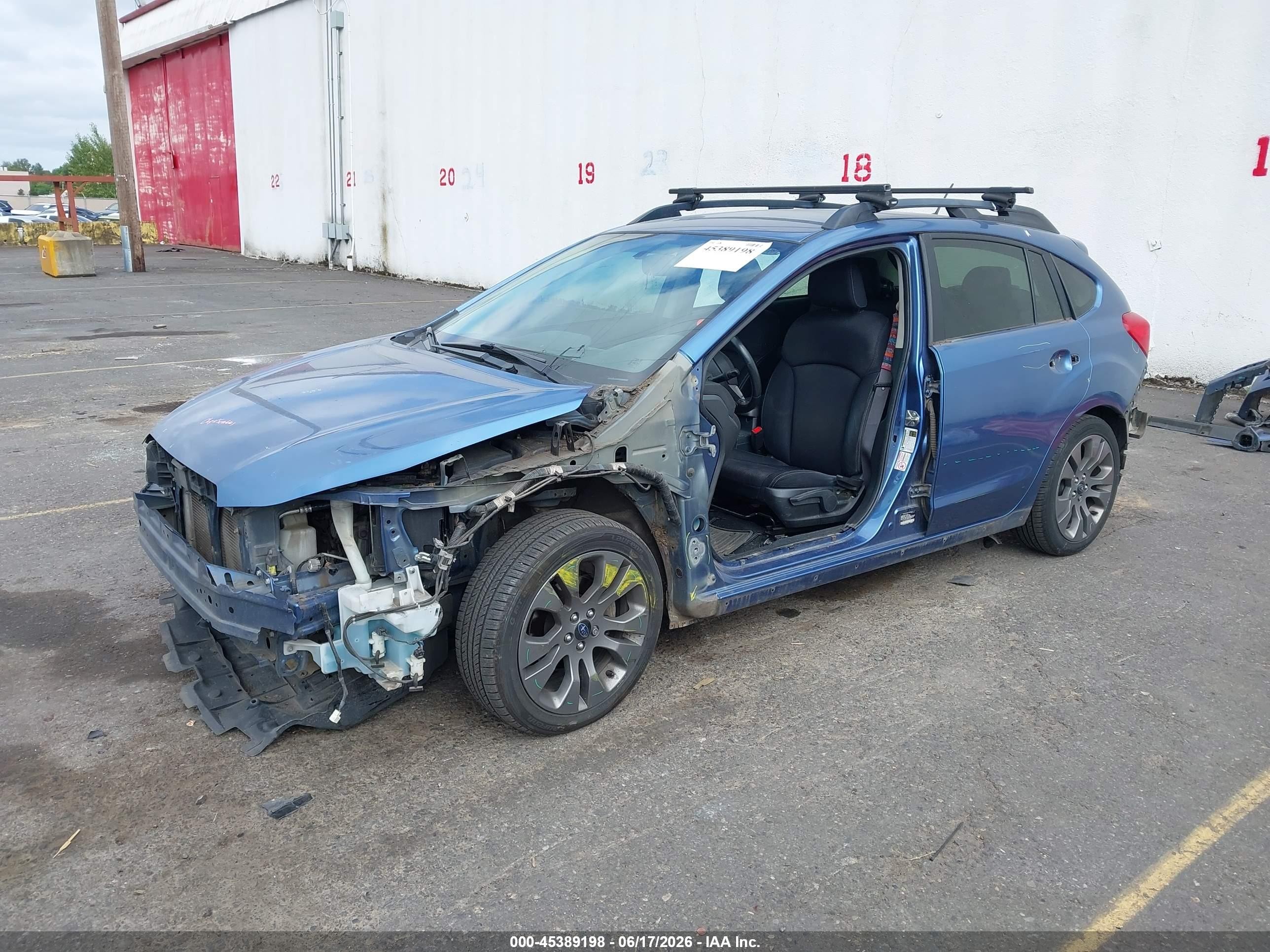 2015 Subaru Impreza 2.0i Sport Premium Blue vin: JF1GPAT65FH253007