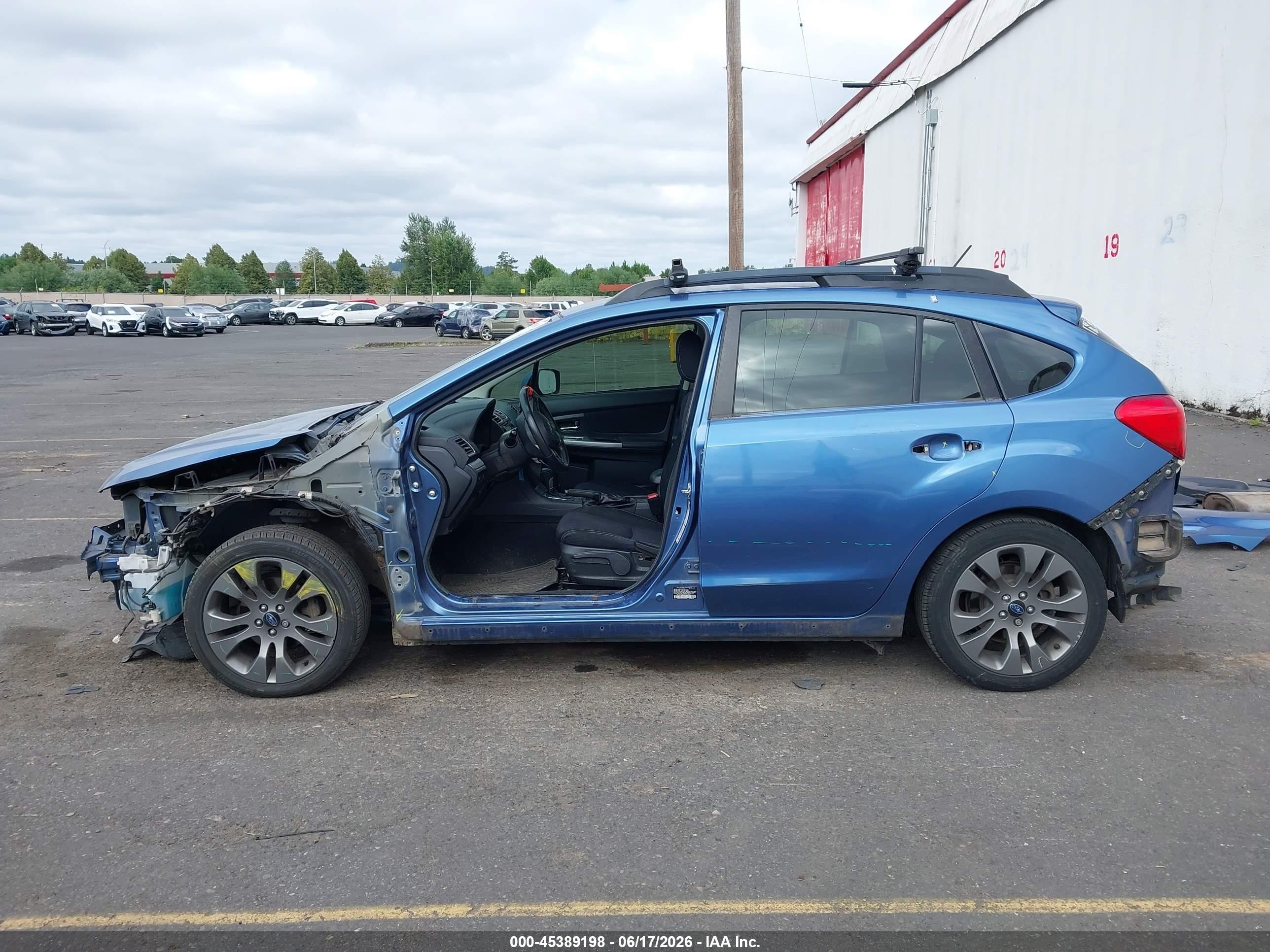 2015 Subaru Impreza 2.0i Sport Premium Blue vin: JF1GPAT65FH253007