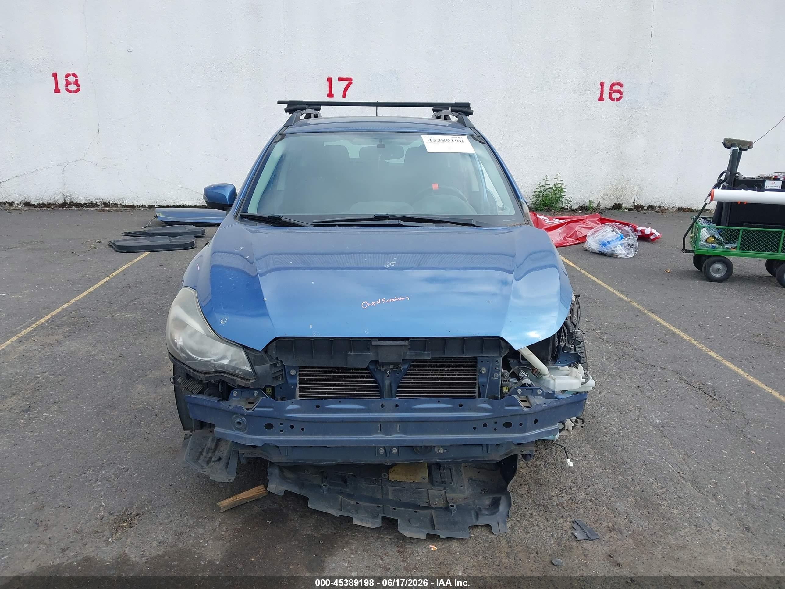 2015 Subaru Impreza 2.0i Sport Premium Blue vin: JF1GPAT65FH253007