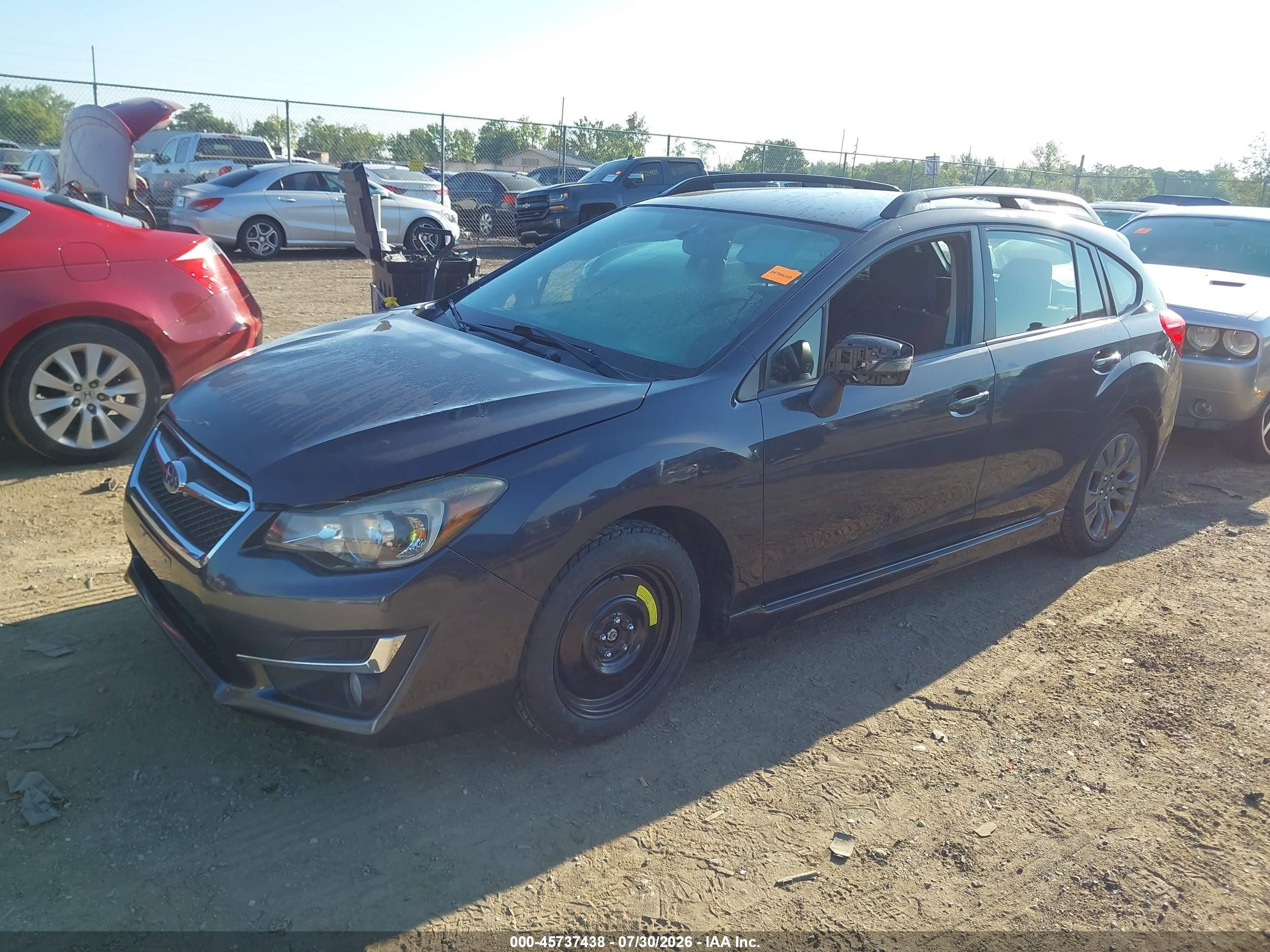 2015 Subaru Impreza 2.0i Sport Premium Black vin: JF1GPAT65FH262595