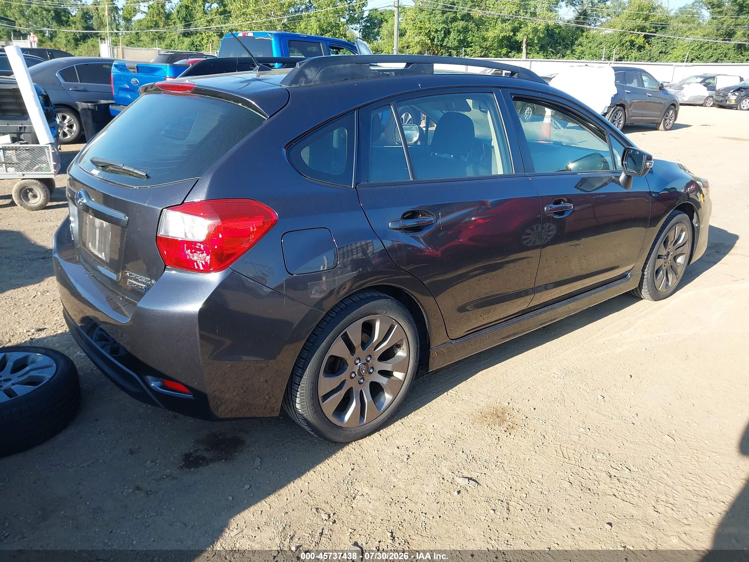 2015 Subaru Impreza 2.0i Sport Premium Black vin: JF1GPAT65FH262595
