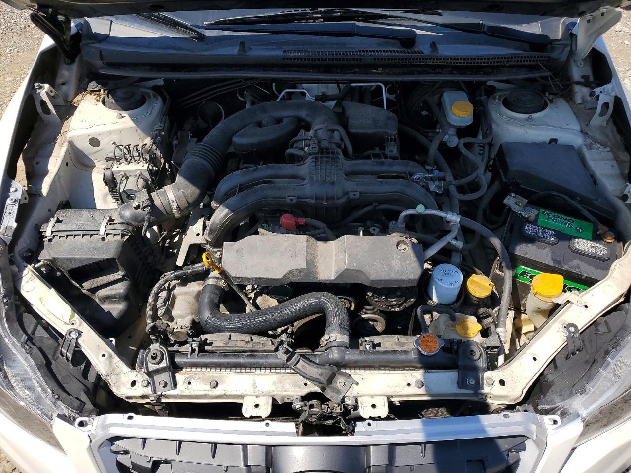 2015 Subaru Impreza Sport White vin: JF1GPAT66F8206780