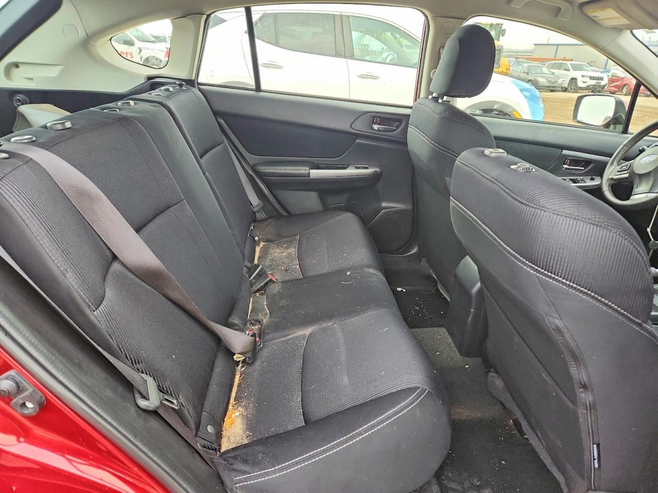 2015 Subaru Impreza Sport Burgundy vin: JF1GPAT66FH317636