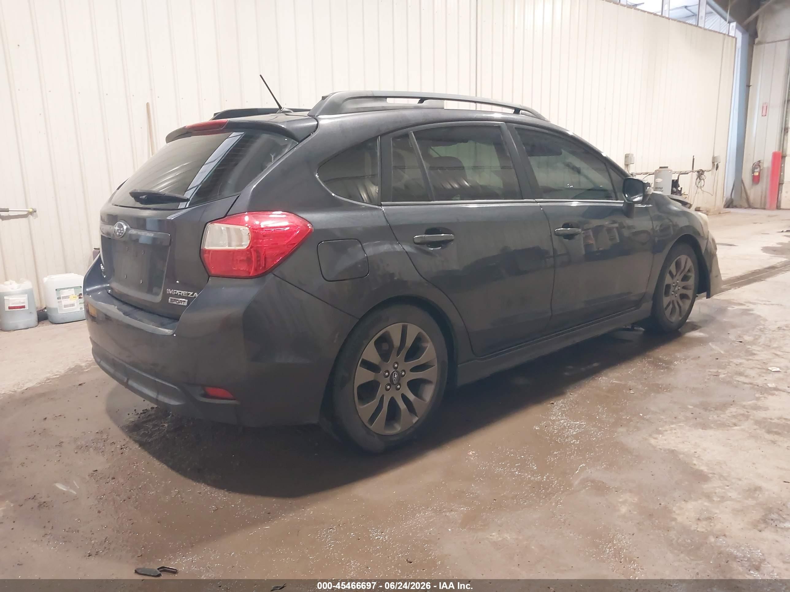 2015 Subaru Impreza 2.0i Sport Premium Gray vin: JF1GPAT67F8214418