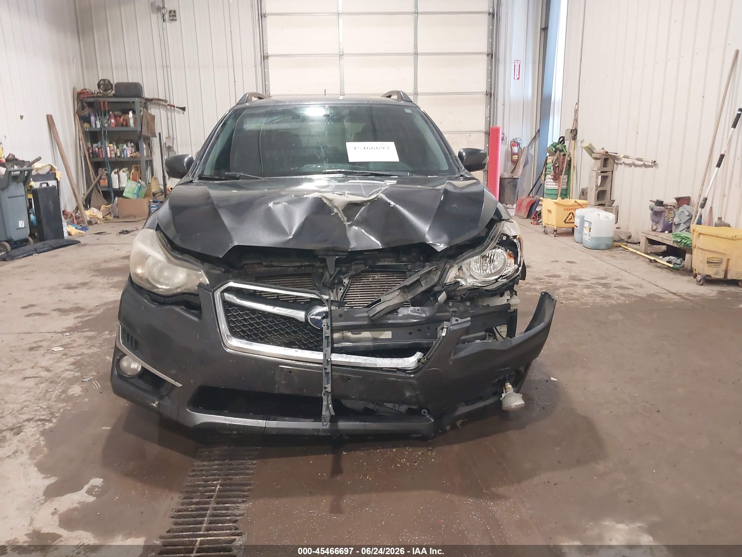 2015 Subaru Impreza 2.0i Sport Premium Gray vin: JF1GPAT67F8214418