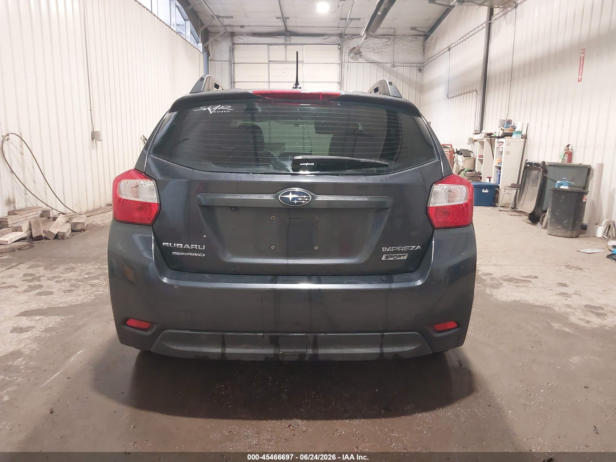 2015 Subaru Impreza 2.0i Sport Premium Gray vin: JF1GPAT67F8214418