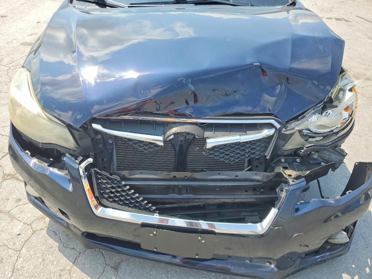 2015 Subaru Impreza Sport Blue vin: JF1GPAT67FG268579