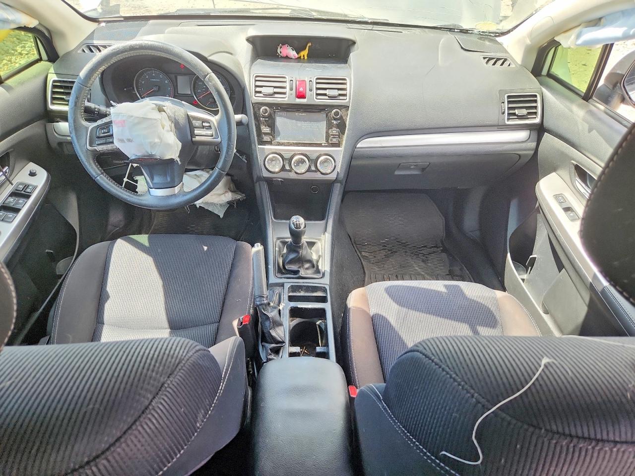 2015 Subaru Impreza Sport White vin: JF1GPAT67FG306215
