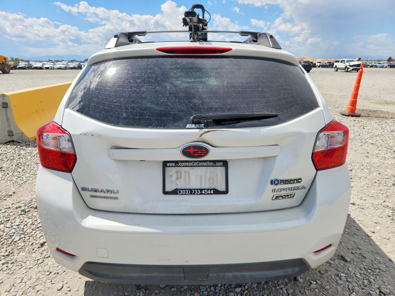 2015 Subaru Impreza Sport White vin: JF1GPAT67FG306215