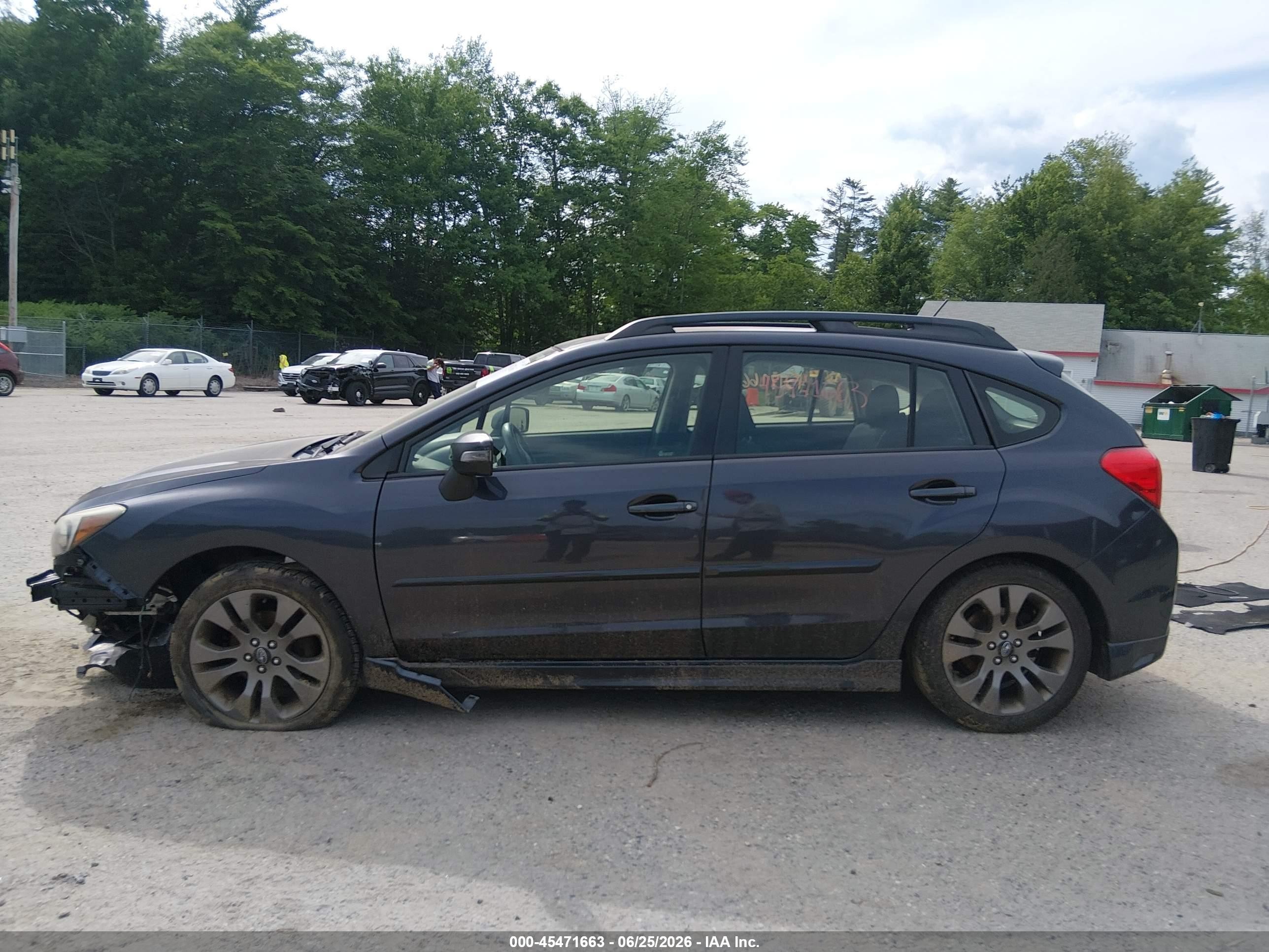 2015 Subaru Impreza 2.0i Sport Premium Gray vin: JF1GPAT67FH268981