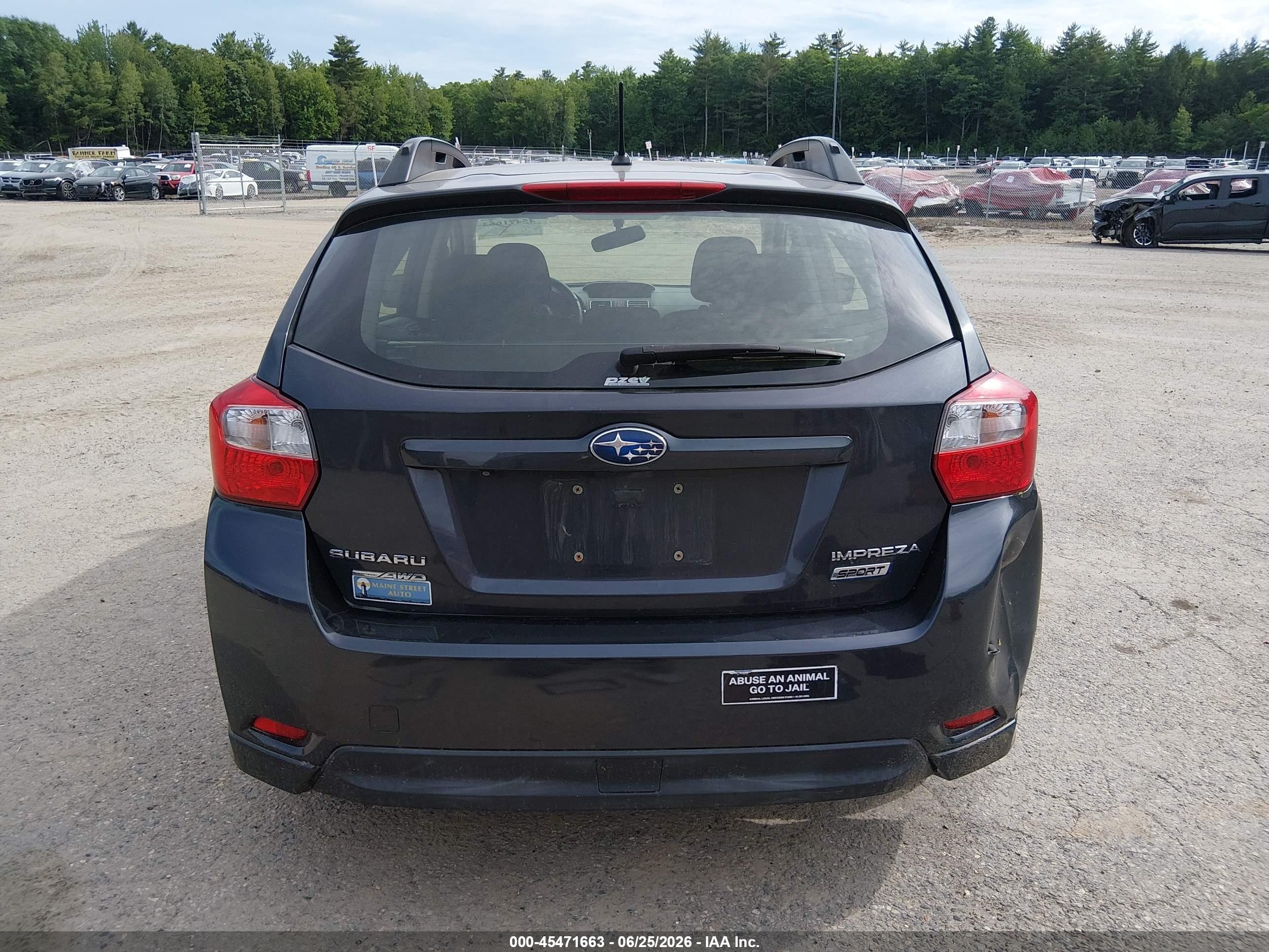 2015 Subaru Impreza 2.0i Sport Premium Gray vin: JF1GPAT67FH268981