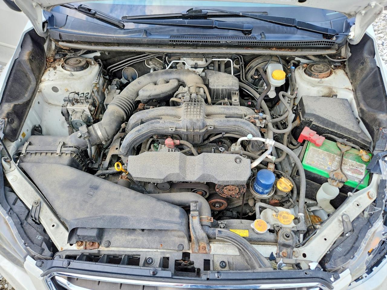2015 Subaru Impreza Sport Белый vin: JF1GPAT67FH297445