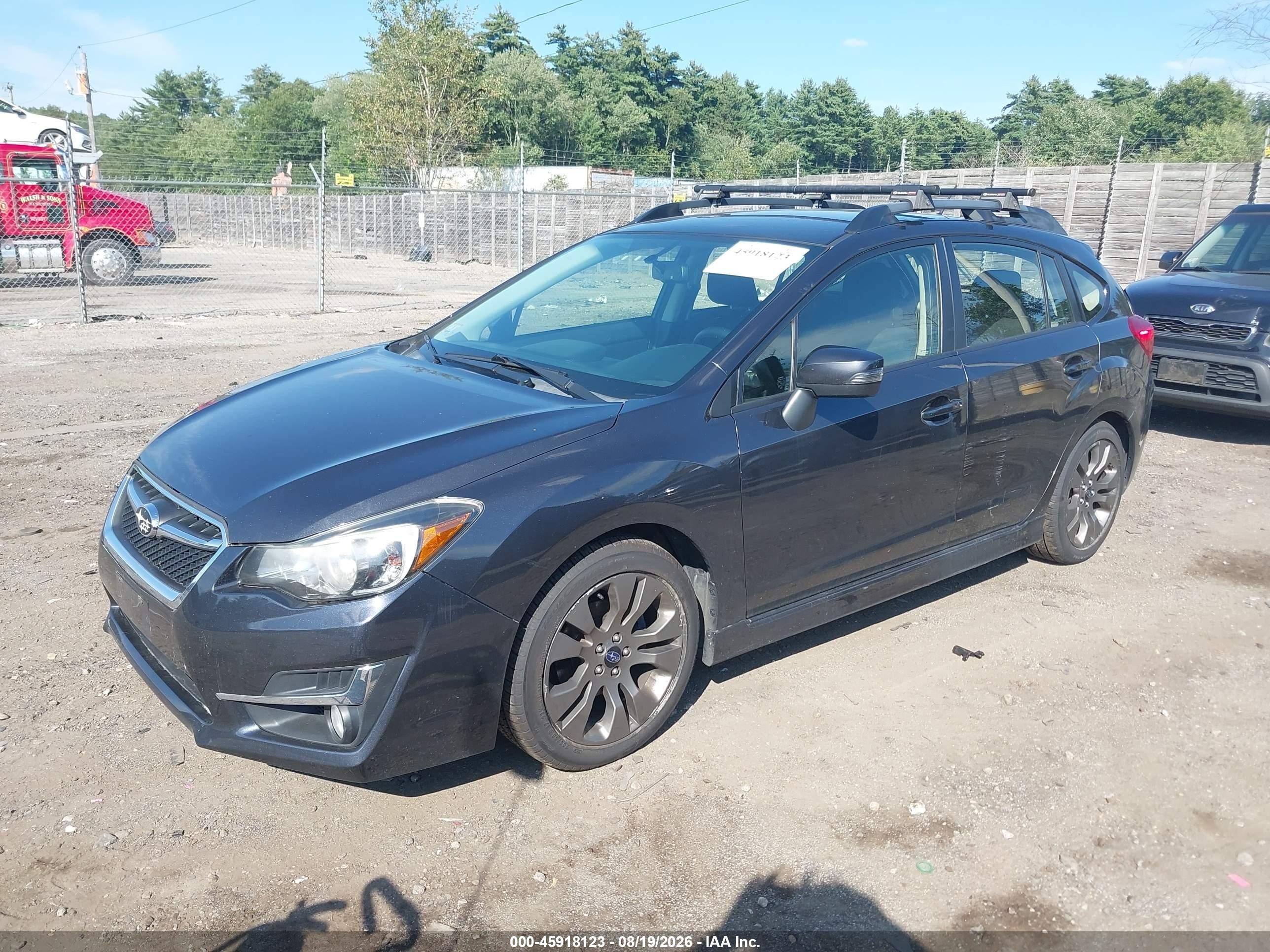 2015 Subaru Impreza 2.0i Sport Premium Gray vin: JF1GPAT68F8235178
