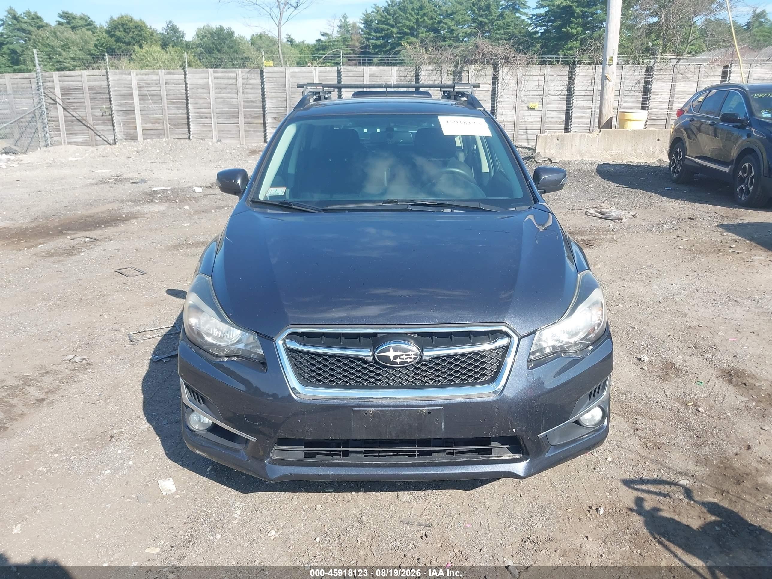 2015 Subaru Impreza 2.0i Sport Premium Gray vin: JF1GPAT68F8235178