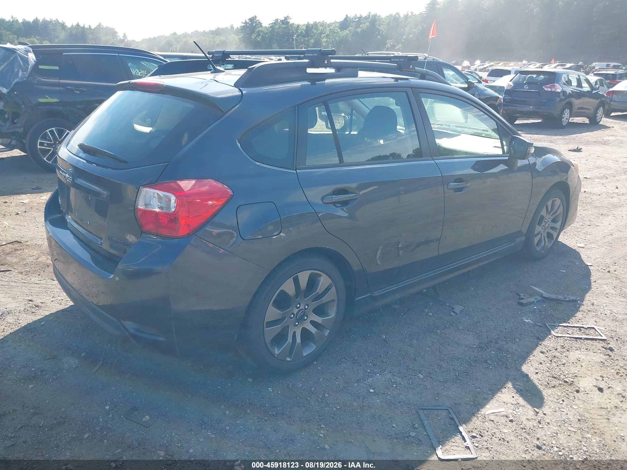 2015 Subaru Impreza 2.0i Sport Premium Gray vin: JF1GPAT68F8235178