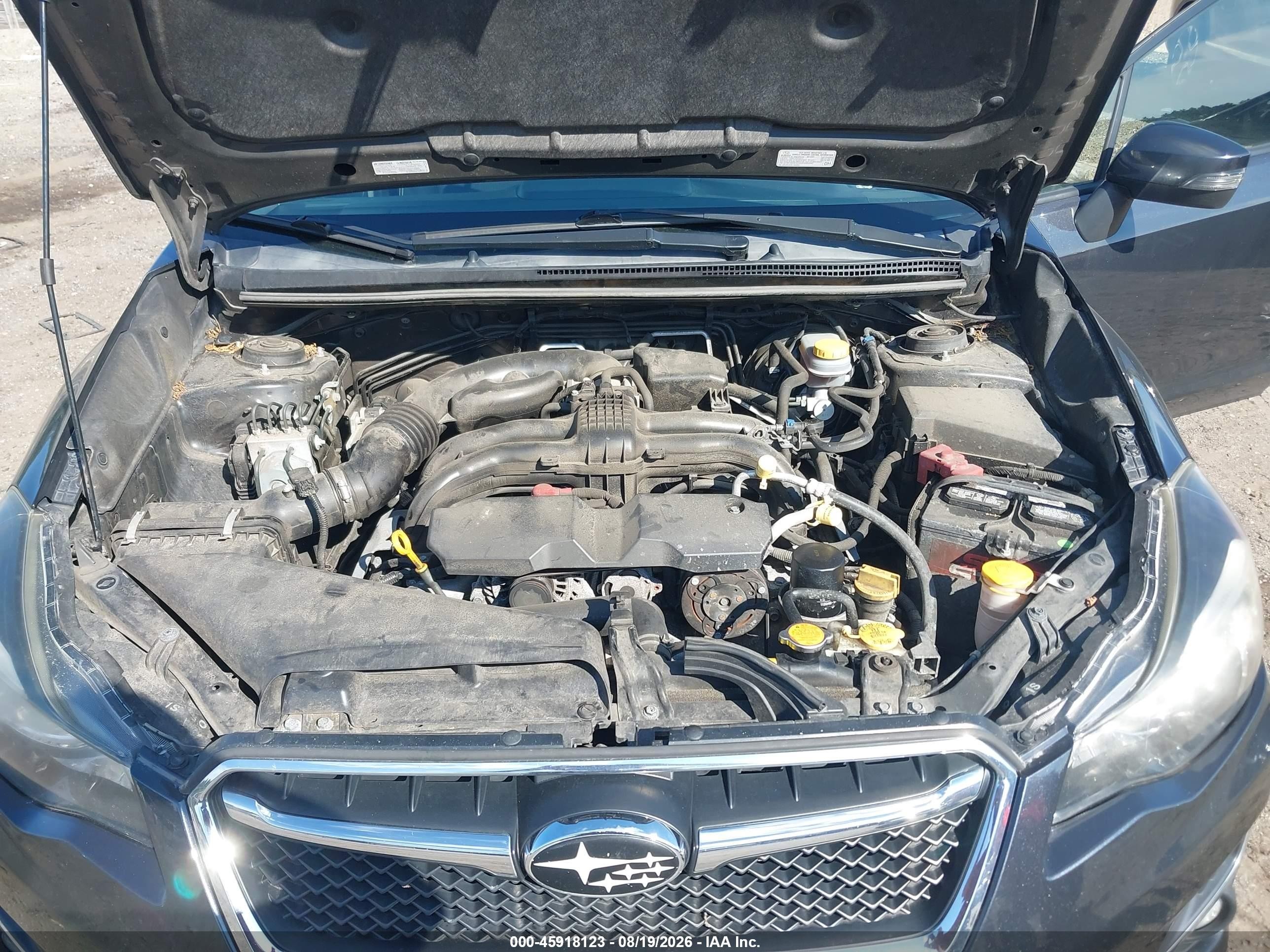 2015 Subaru Impreza 2.0i Sport Premium Gray vin: JF1GPAT68F8235178