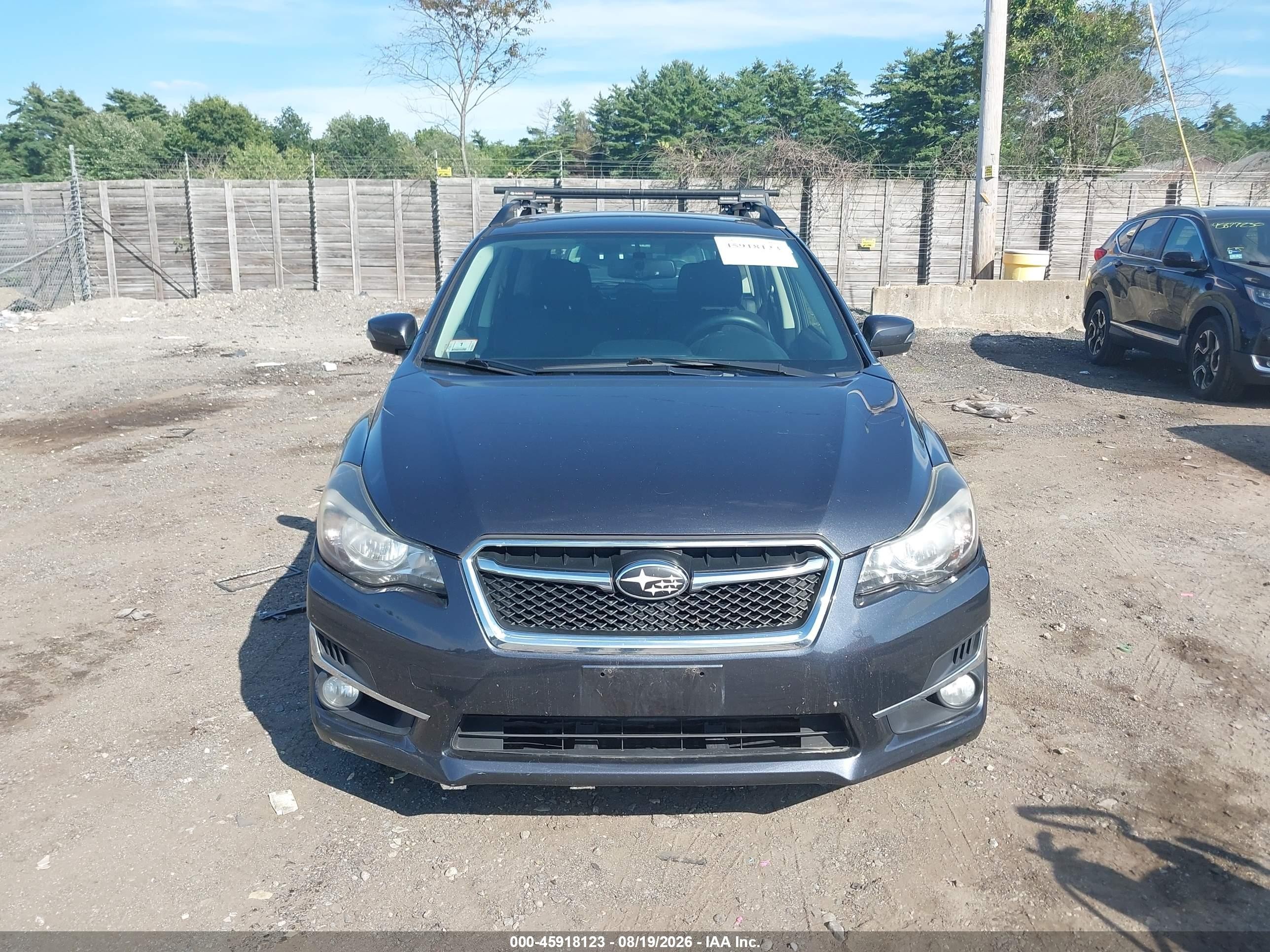 2015 Subaru Impreza 2.0i Sport Premium Gray vin: JF1GPAT68F8235178