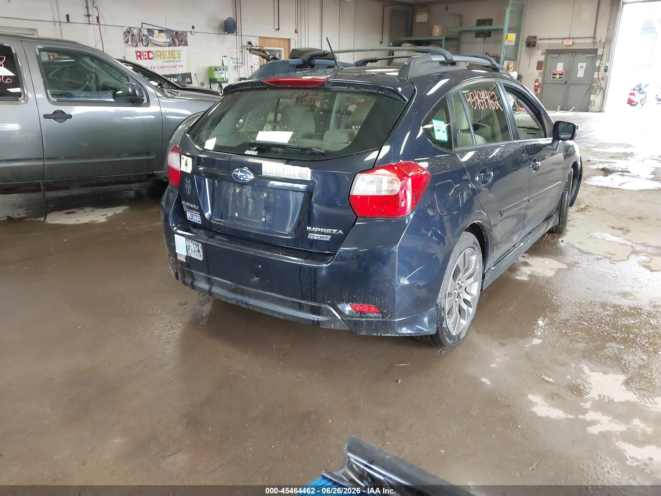 2015 Subaru Impreza 2.0i Sport Premium Blue vin: JF1GPAT68FH207431