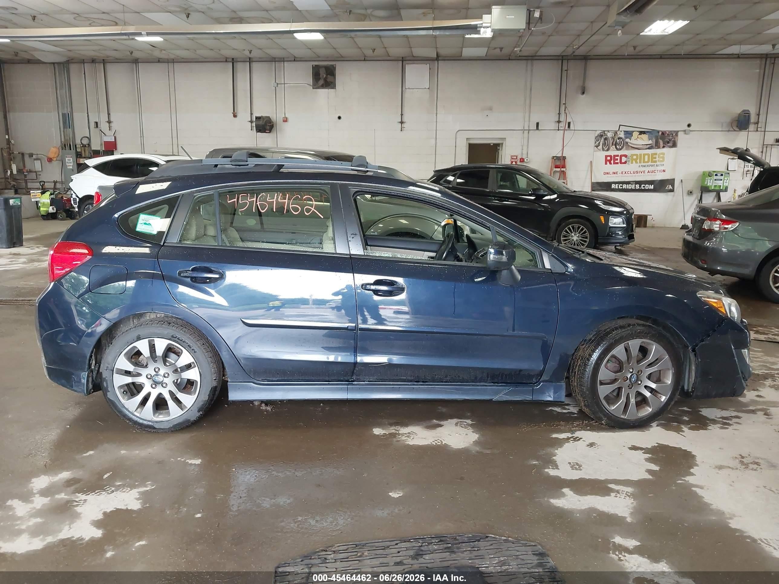 2015 Subaru Impreza 2.0i Sport Premium Blue vin: JF1GPAT68FH207431
