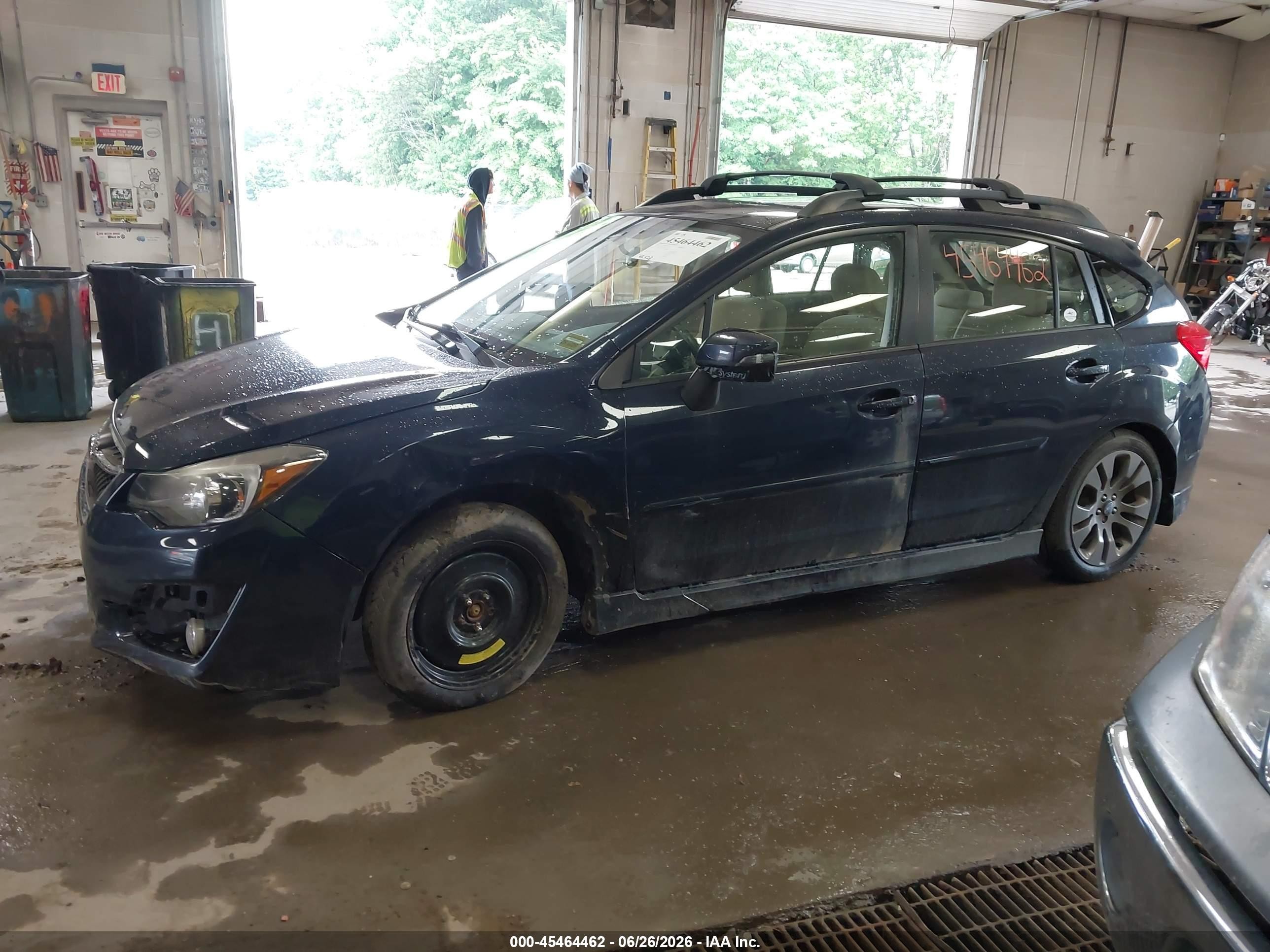 2015 Subaru Impreza 2.0i Sport Premium Blue vin: JF1GPAT68FH207431