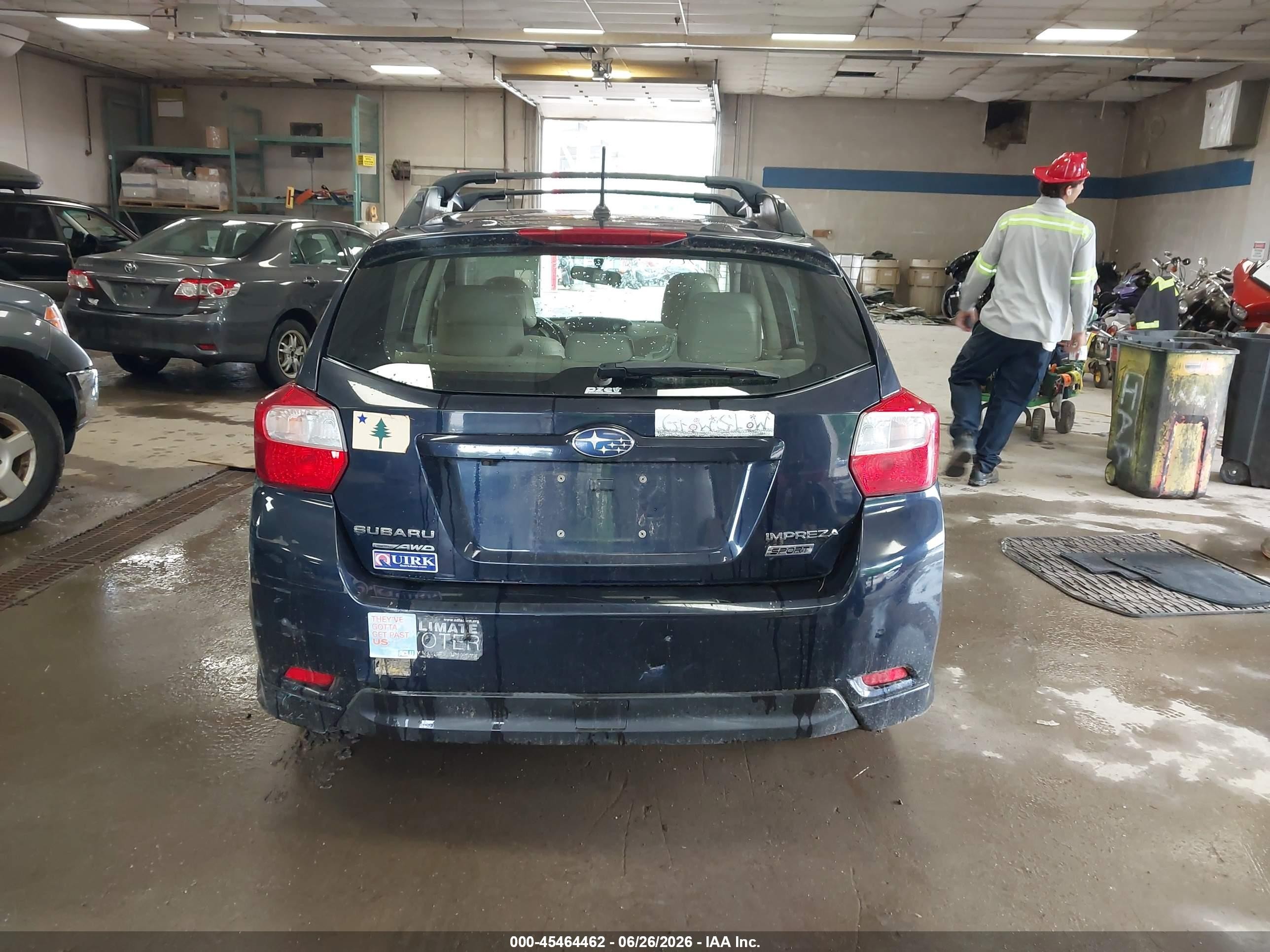 2015 Subaru Impreza 2.0i Sport Premium Blue vin: JF1GPAT68FH207431